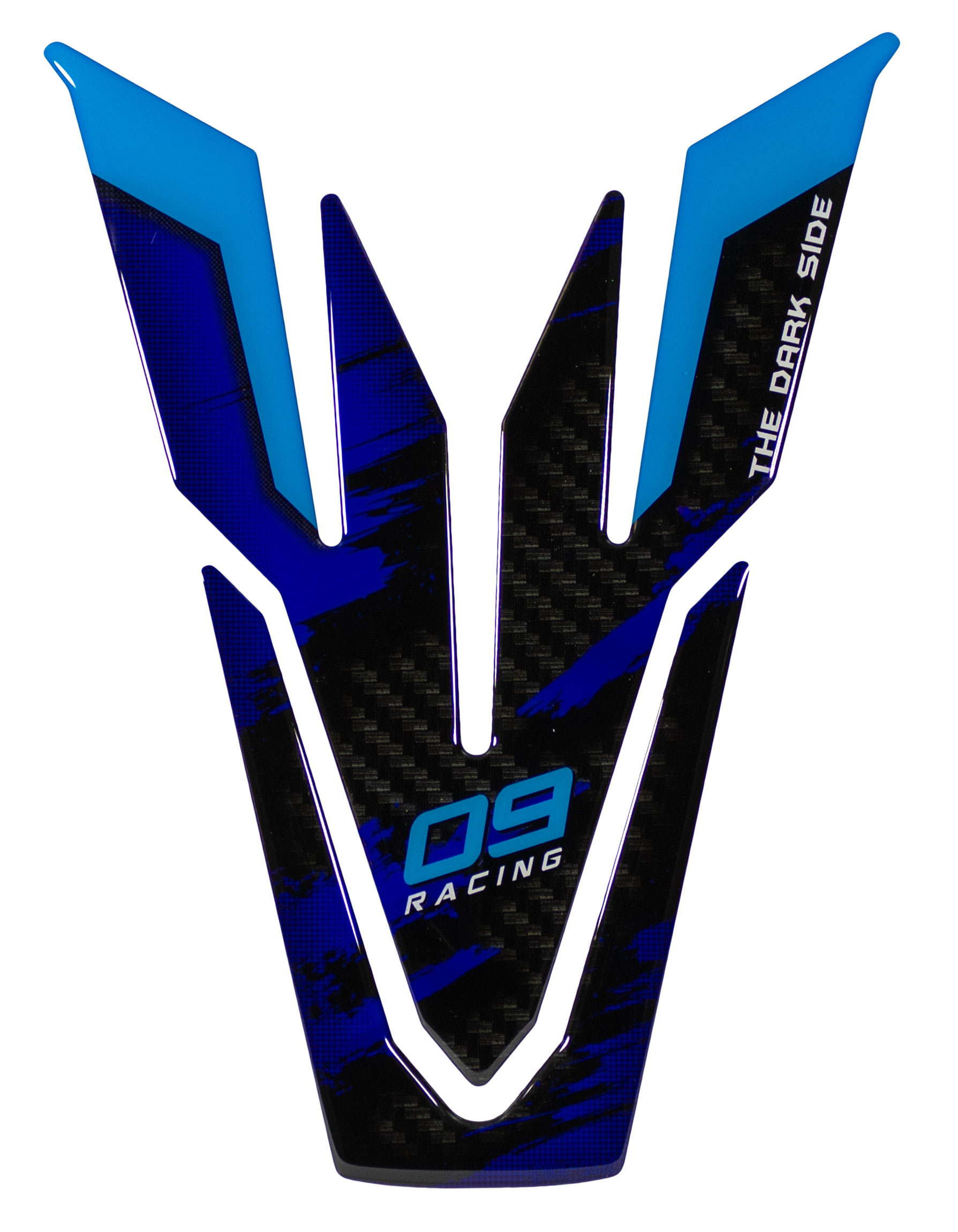 Motorradaufkleber Blau Tank Pad kompatibel mit Yamaha MT-09 (MY 2024) Icon Blue Motorradaufkleber Blau Tank Pad kompatibel mit Yamaha MT-09 (MY 2024) Icon Blue