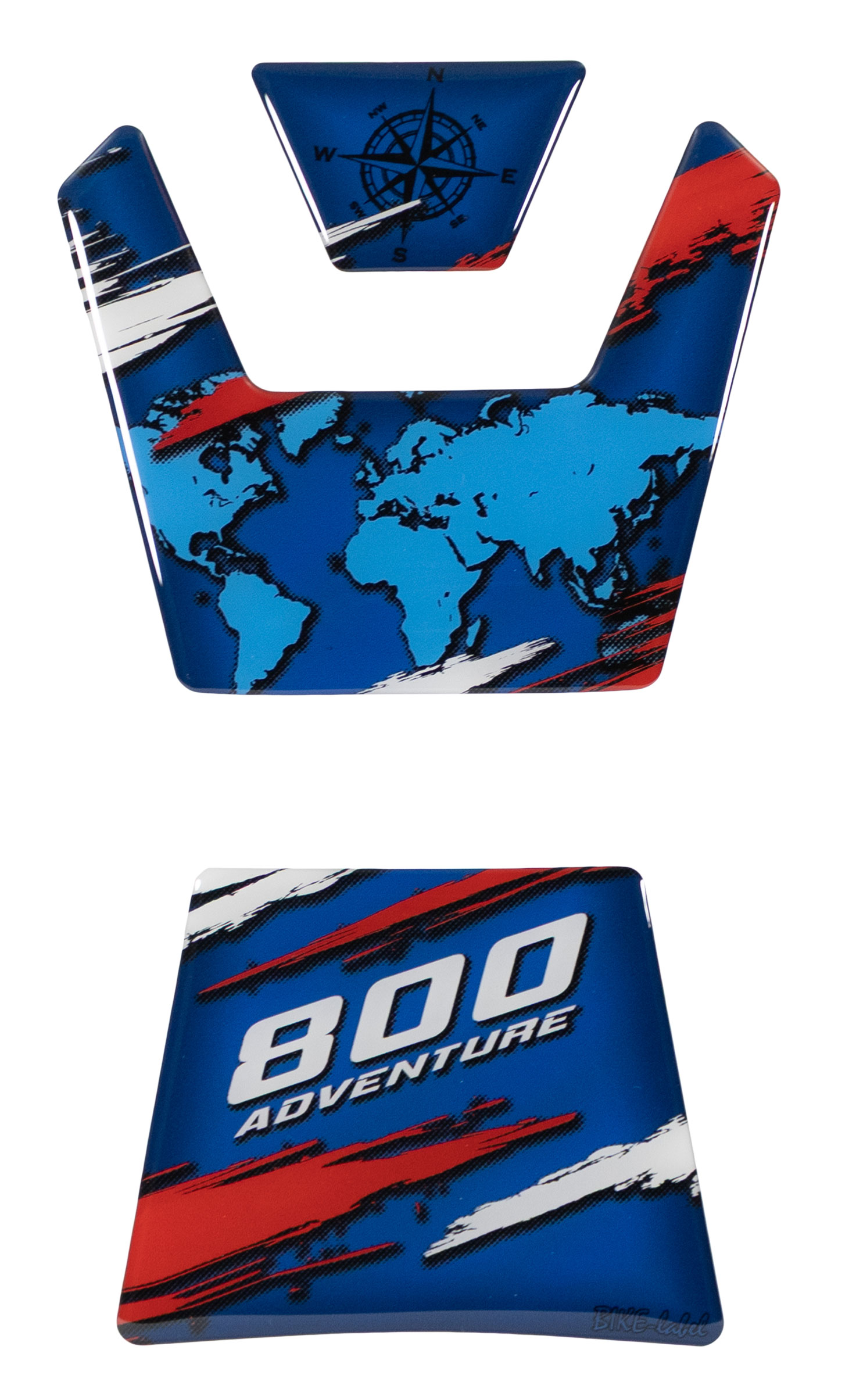 3D Tankpad Gel Motorradaufkleber Schutz kompatibel für BMW F 800 GS Adventure 3D Tankpad Gel Motorradaufkleber Schutz kompatibel für BMW F 800 GS Adventure