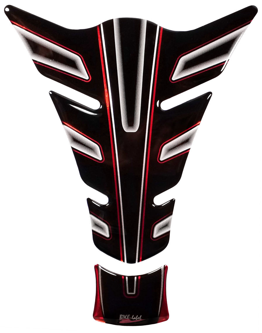 3D Gel Tankpad metallic Red Stripes– Racing Look & Lackschutz für dein Motorrad 3D Gel Tankpad metallic Red Stripes– Racing Look & Lackschutz für dein Motorrad