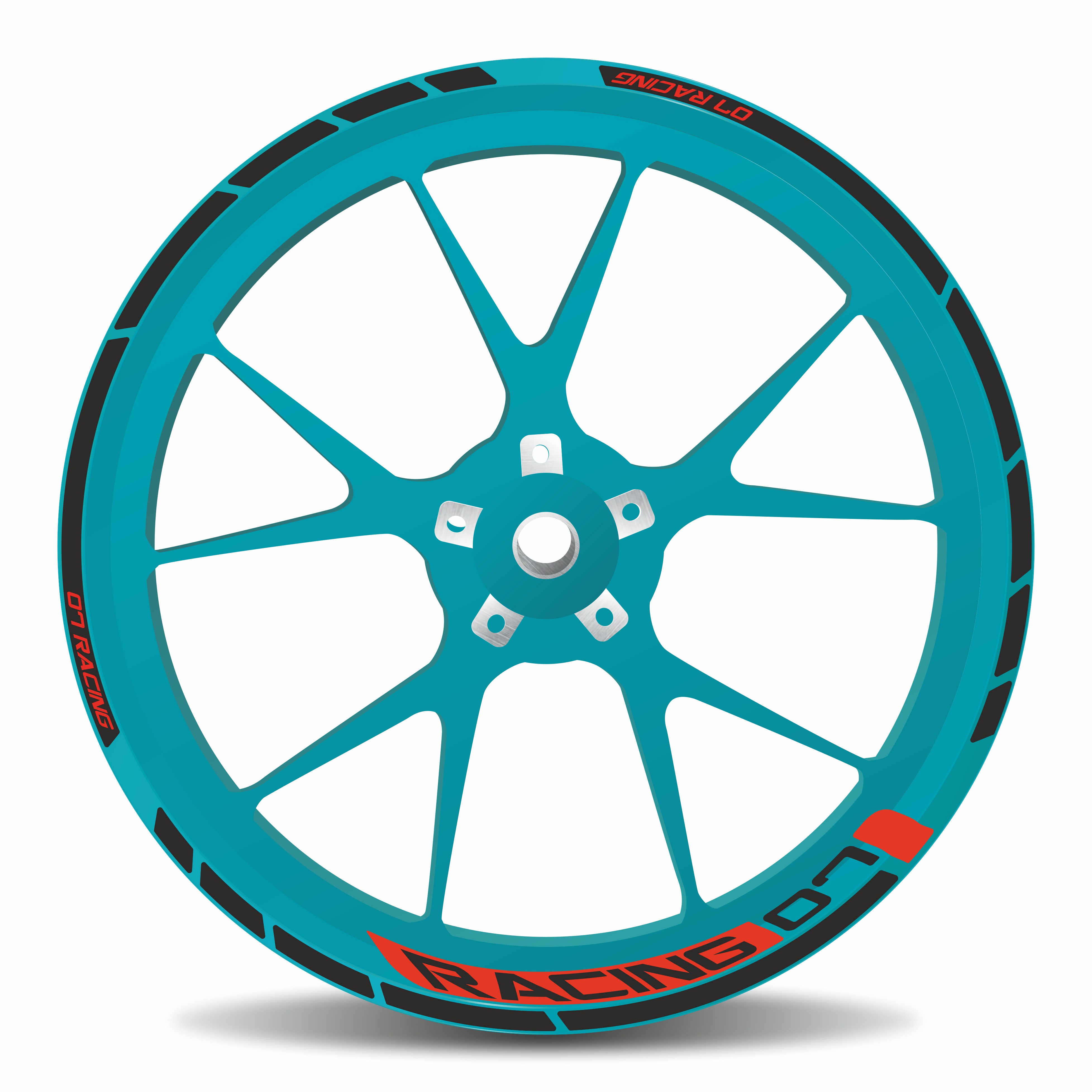 Set Felgenränder Aufkleber Motorradfelge kompatibel für Yamaha Cyan Storm MT-07 Set Felgenränder Aufkleber Motorradfelge kompatibel für Yamaha Cyan Storm MT-07