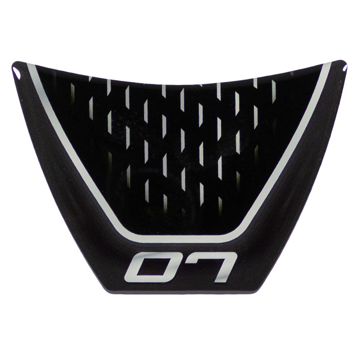 Schlüssel Kratzschutz Aufkleber kompatibel mit Yamaha MT-07 Tech Black (MY 2025)