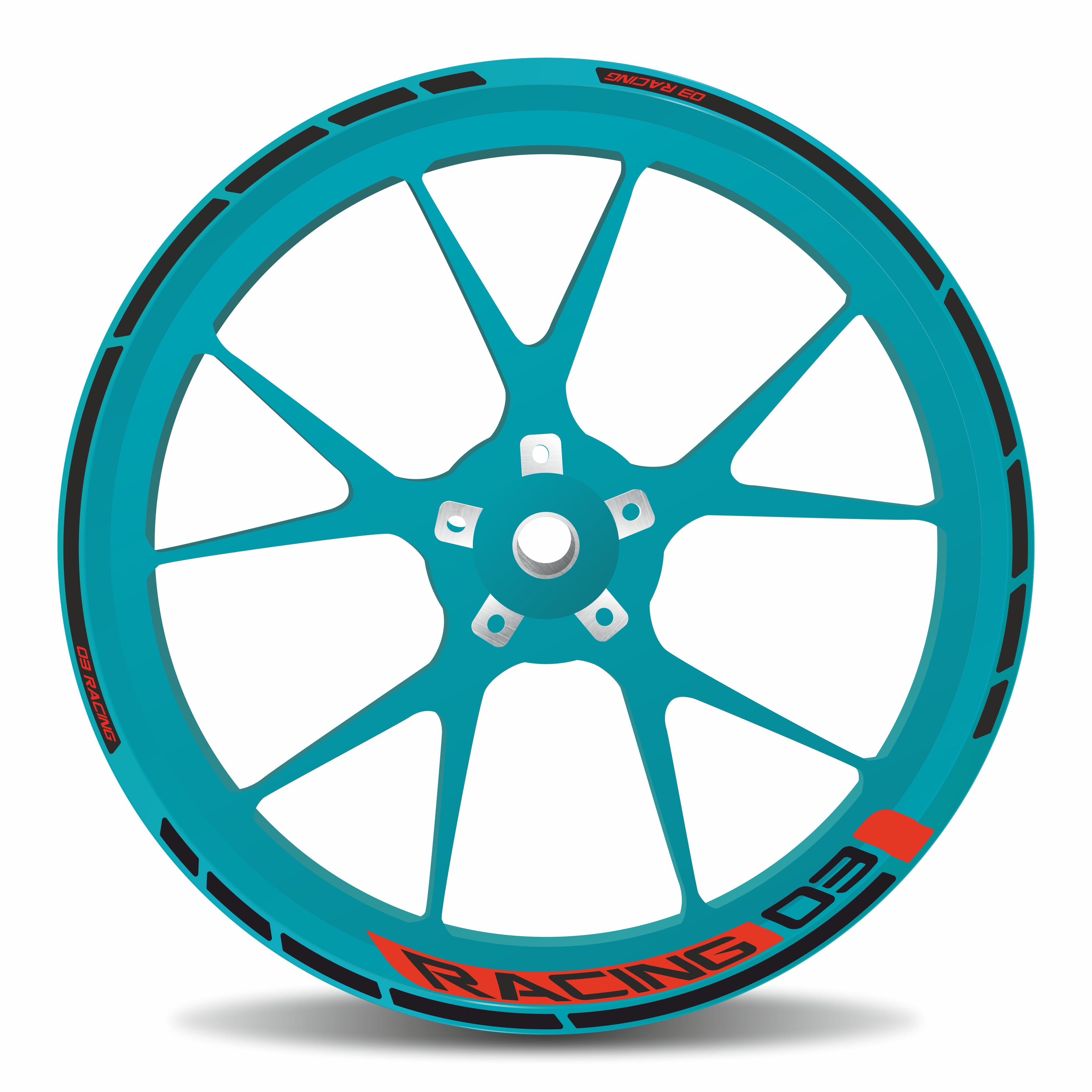Set Felgenränder Aufkleber Motorradfelge kompatibel für Yamaha Cyan Storm MT-03 Set Felgenränder Aufkleber Motorradfelge kompatibel für Yamaha Cyan Storm MT-03