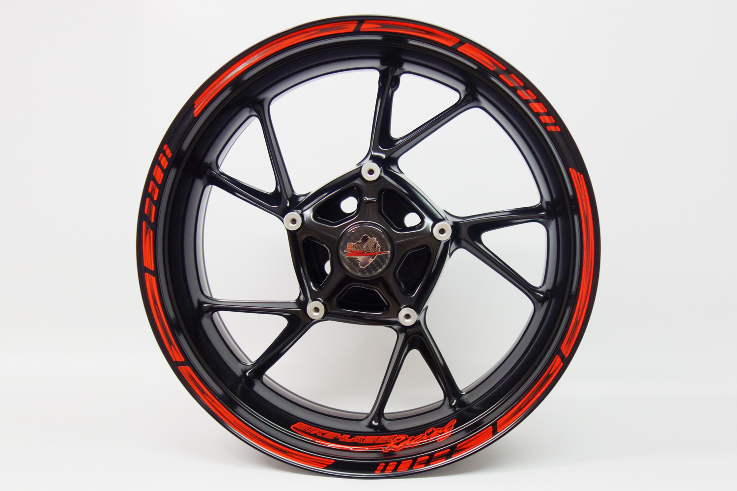 Neon Rot Orange Felgenaufkleber Foliensticker Motorrad Auto Stripes Streifen Neon Rot Orange Felgenaufkleber Foliensticker Motorrad Auto Stripes Streifen