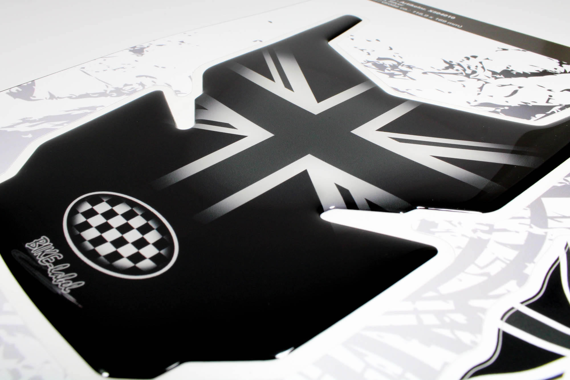 Tankpad 3D Gel Motorrad Aufkleber Union Jack England Flagge Lackschutz
