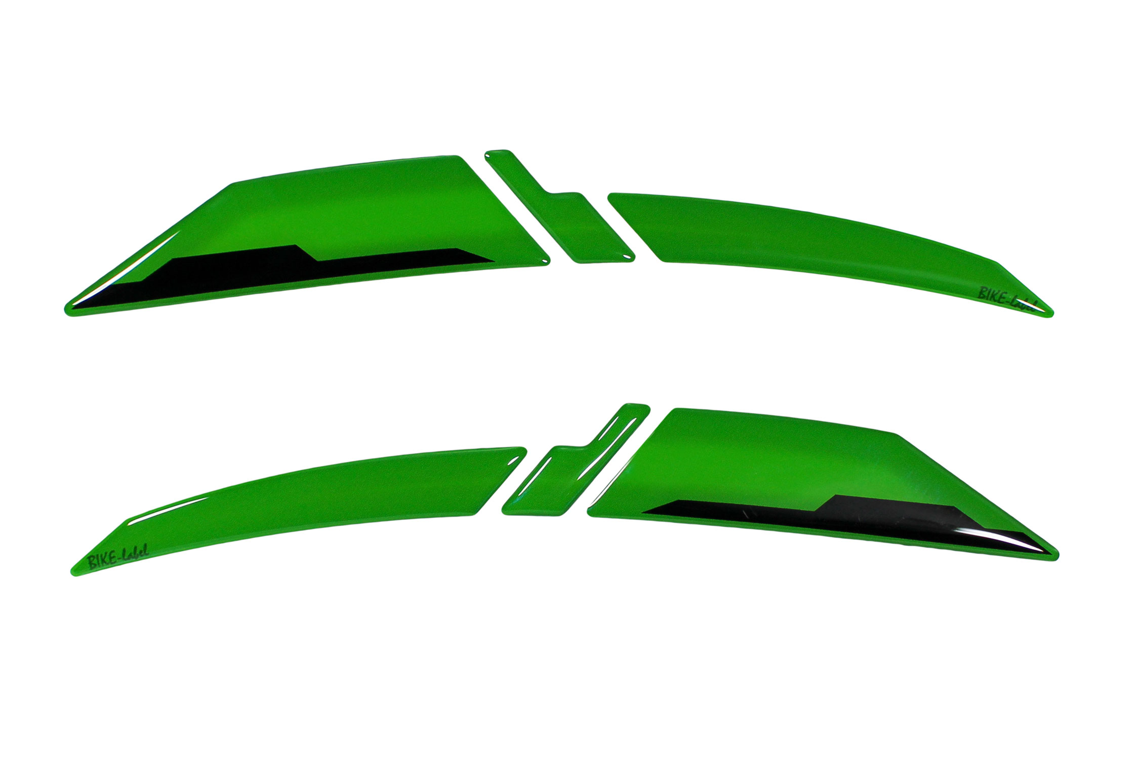 Motorrad Grafik Kit Sitzverkleidung Aufkleber kompatibel für Kawasaki Z900 grün Motorrad Grafik Kit Sitzverkleidung Aufkleber kompatibel für Kawasaki Z900 grün