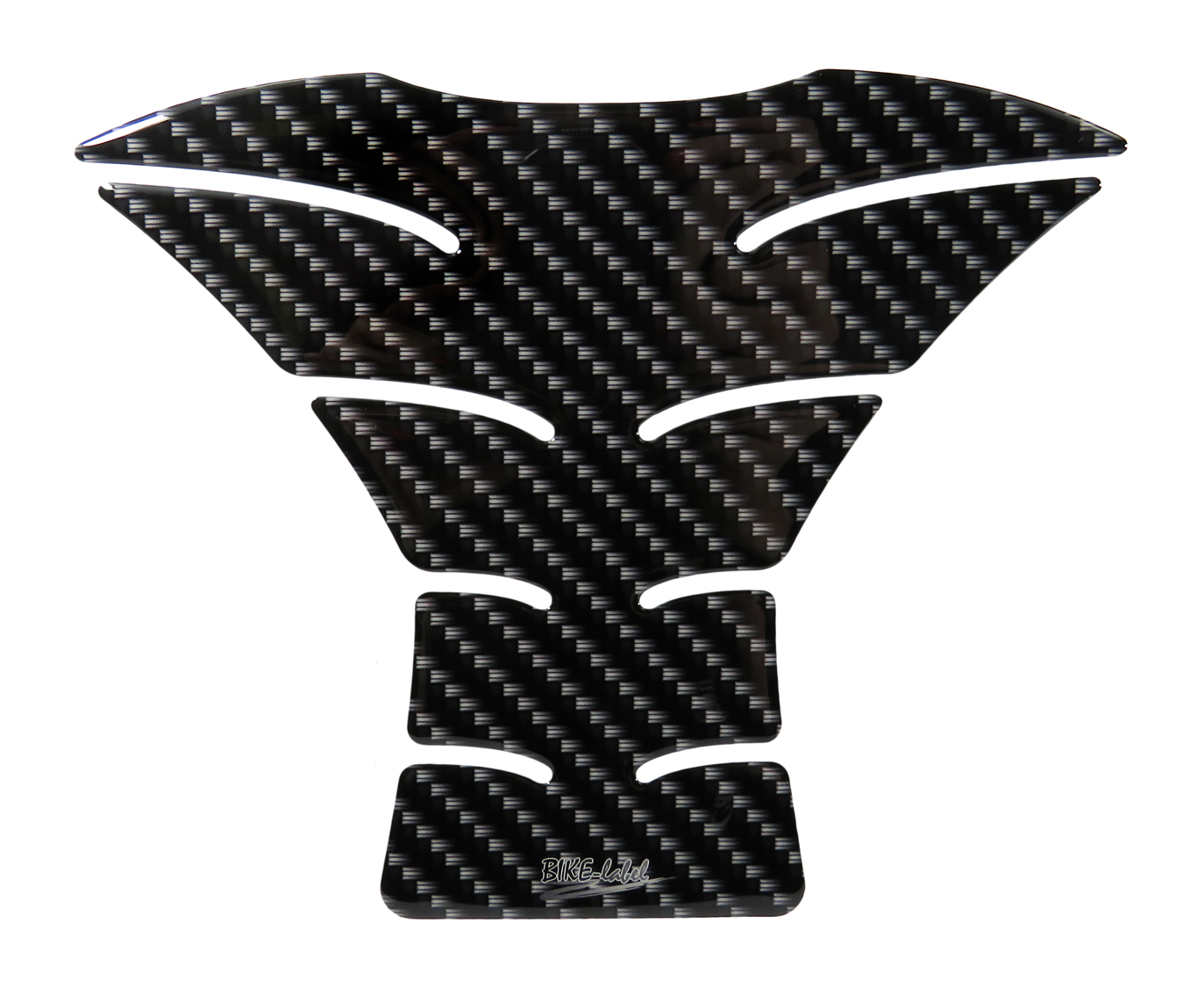 Tankpad Carbon schwarz Lackschutz 3D Aufkleber Motorrad Tankschutz