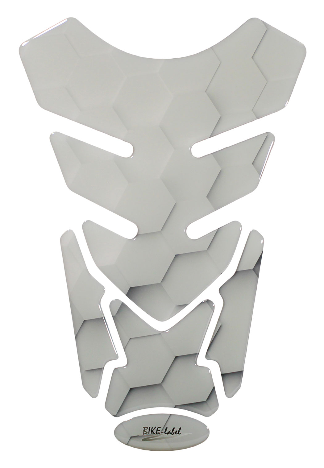 3D Tankpad Motorrad – Wabenstruktur Weiß/Grau | Kratz- & Lackschutz 3D Tankpad Motorrad – Wabenstruktur Weiß/Grau | Kratz- & Lackschutz
