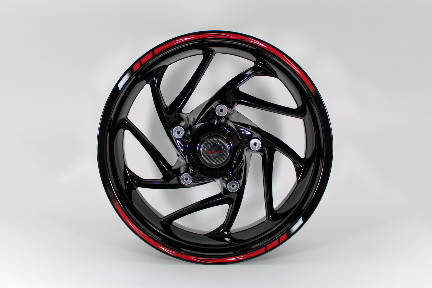 Felgenrandaufkleber Streifen Rot Komplett Set 16 - 18 Zoll für Auto Motorrad Felgenrandaufkleber Streifen Rot Komplett Set 16 - 18 Zoll für Auto Motorrad