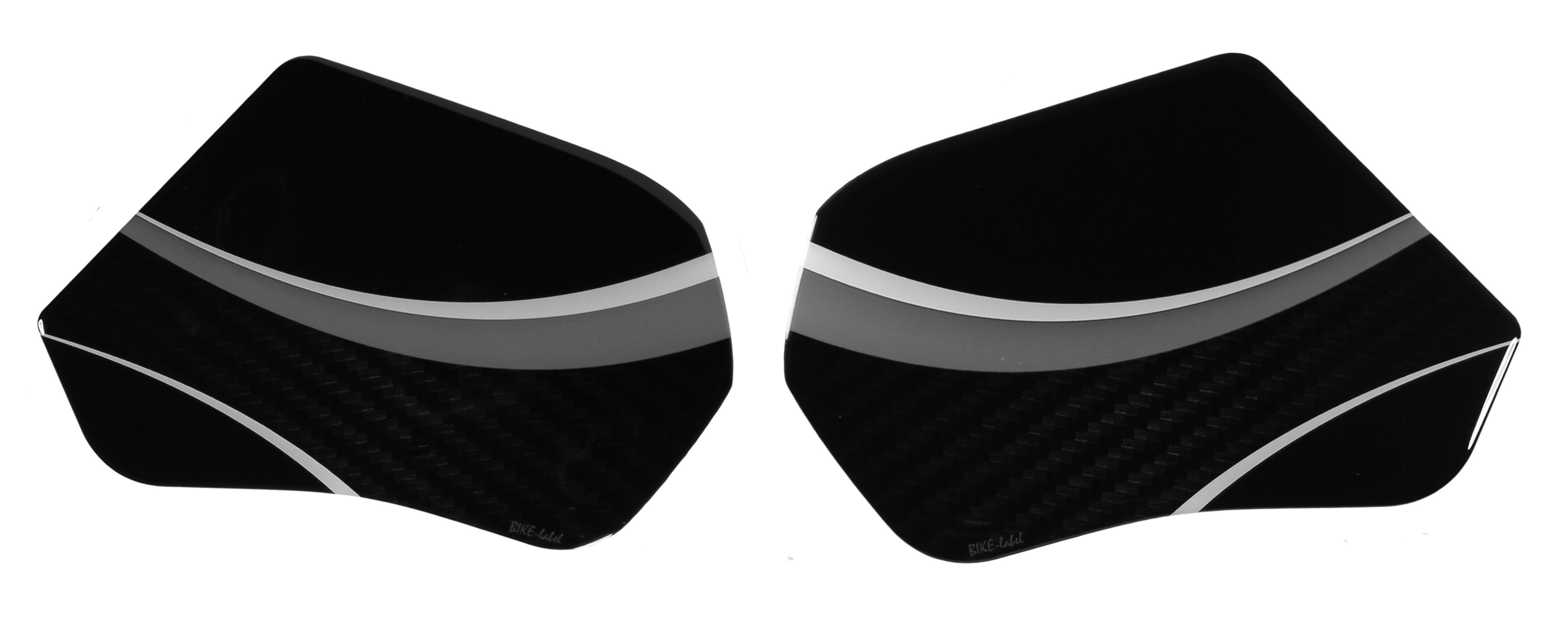 Seitentankpad 3D Motorradaufkleber kompatibel für Honda CB750 Hornet Carbon Grau Seitentankpad 3D Motorradaufkleber kompatibel für Honda CB750 Hornet Carbon Grau