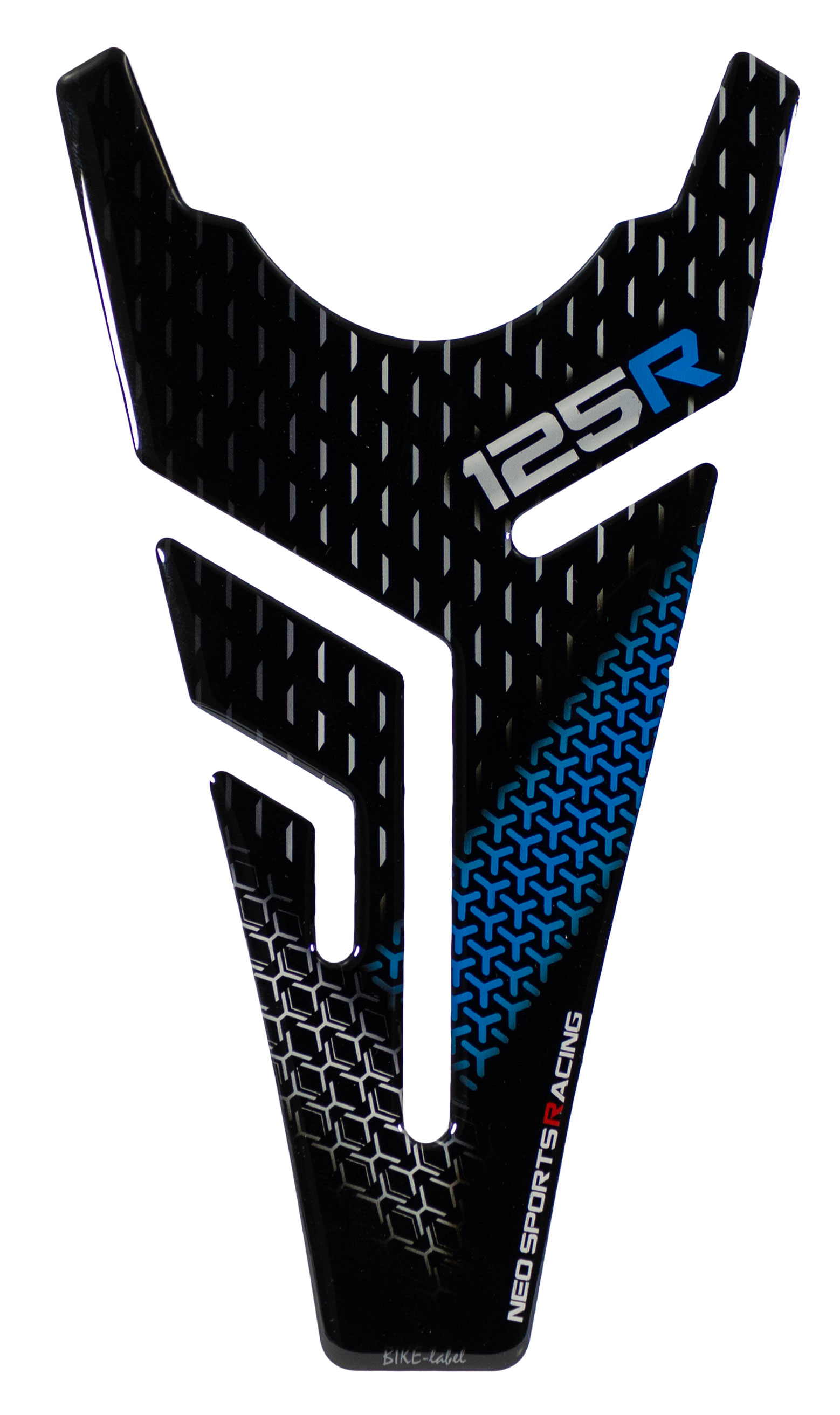 Tankpad Gel Motorradaufkleber Lackschutz blau Schutz kompatibel für Honda CB125R Tankpad Gel Motorradaufkleber Lackschutz blau Schutz kompatibel für Honda CB125R