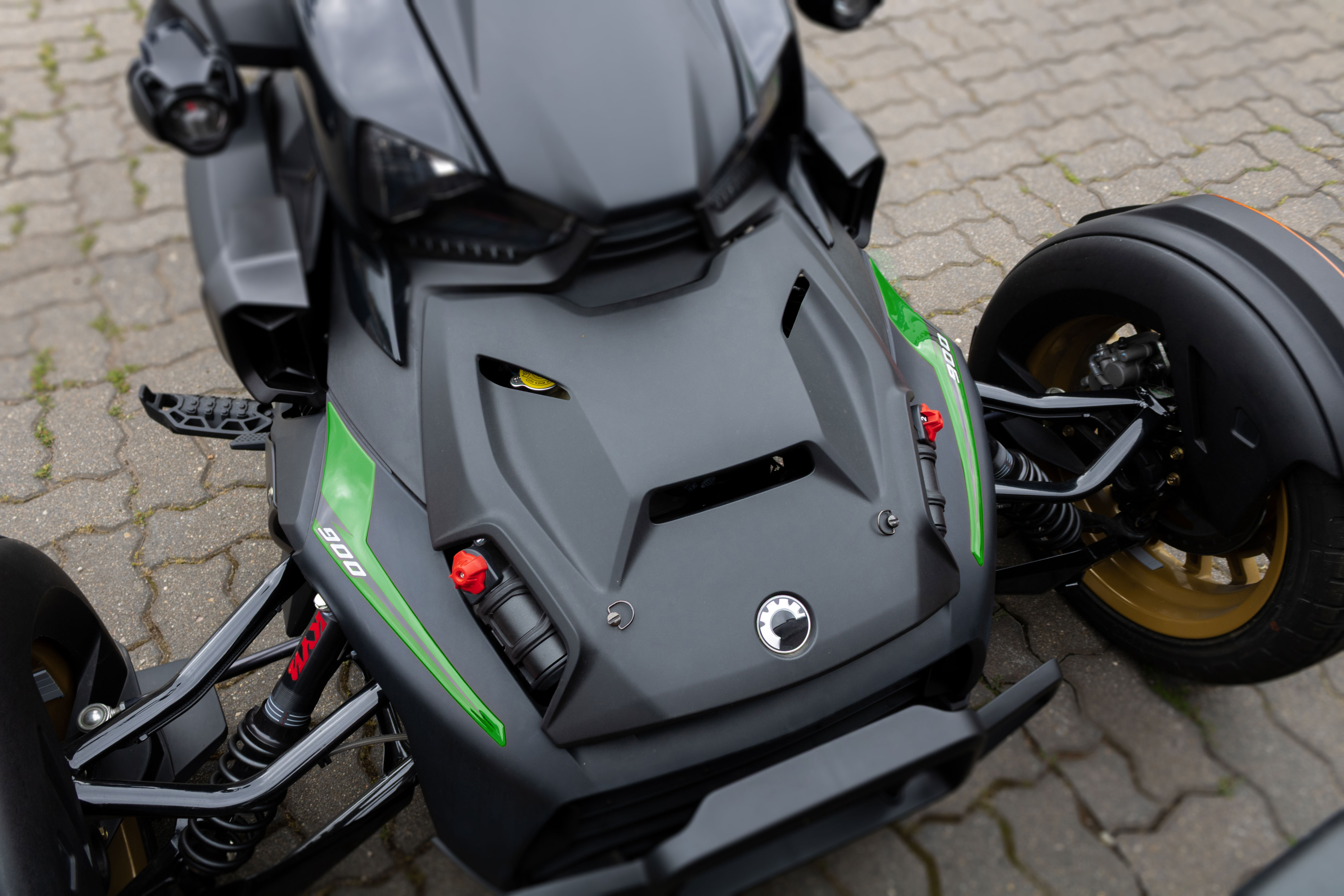 Front Dekor Kit Grün passend für can-am Ryker Aufkleber