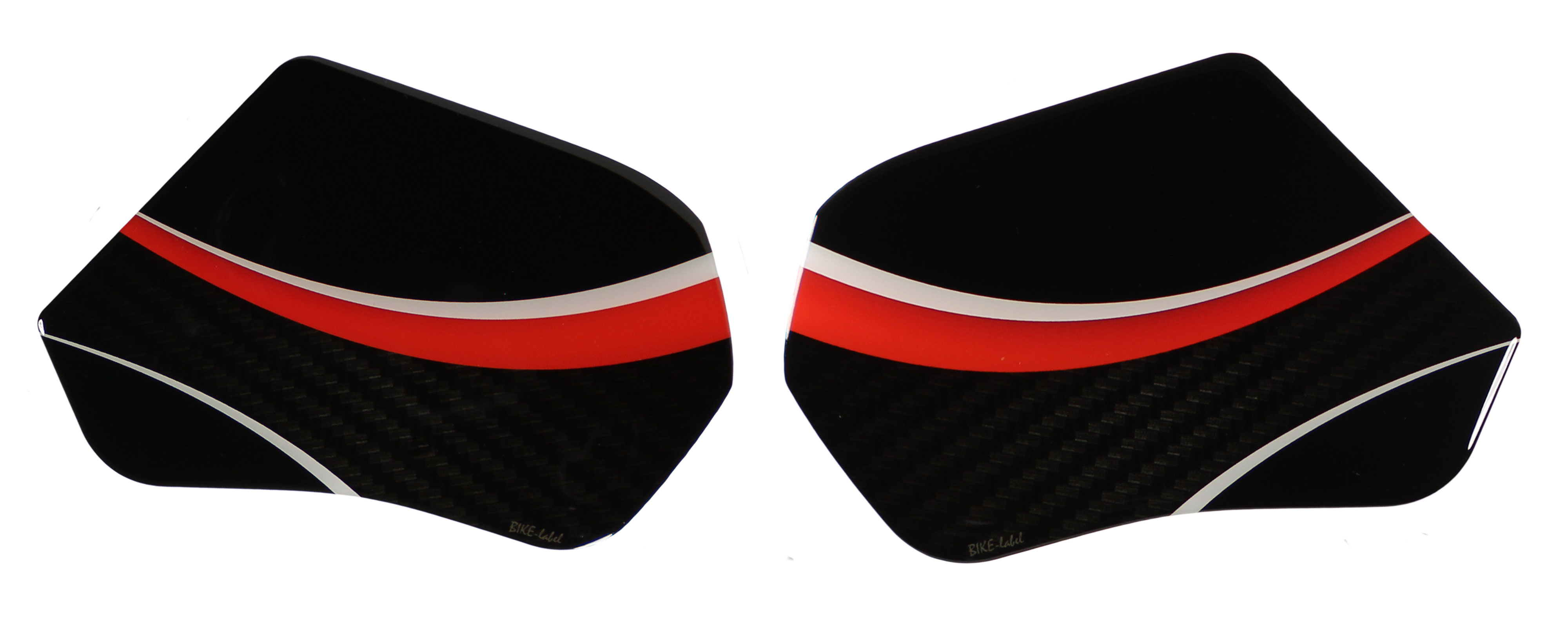 Motorrad Tankaufkleber Gel Kneepad kompatibel für Honda CB750 Hornet Carbon rot Motorrad Tankaufkleber Gel Kneepad kompatibel für Honda CB750 Hornet Carbon rot