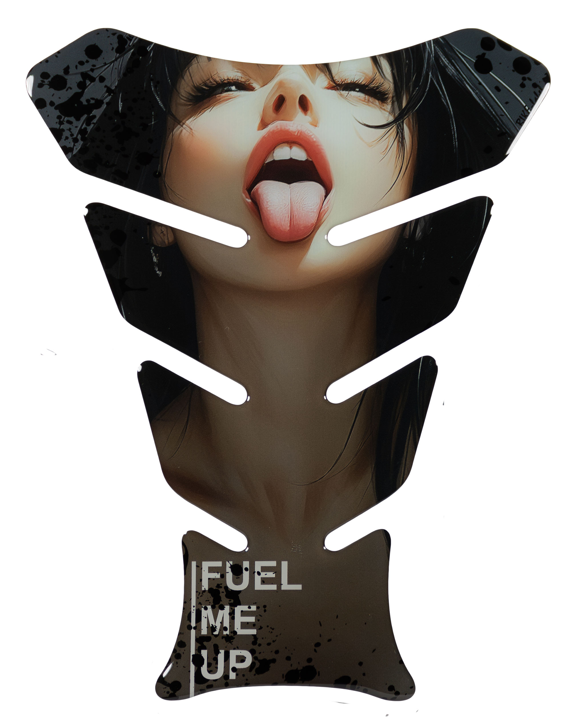 B-Ware Tankpad Motorrad Aufkleber Girls Fuel me Up Lackschutz B-Ware Tankpad Motorrad Aufkleber Girls Fuel me Up Lackschutz
