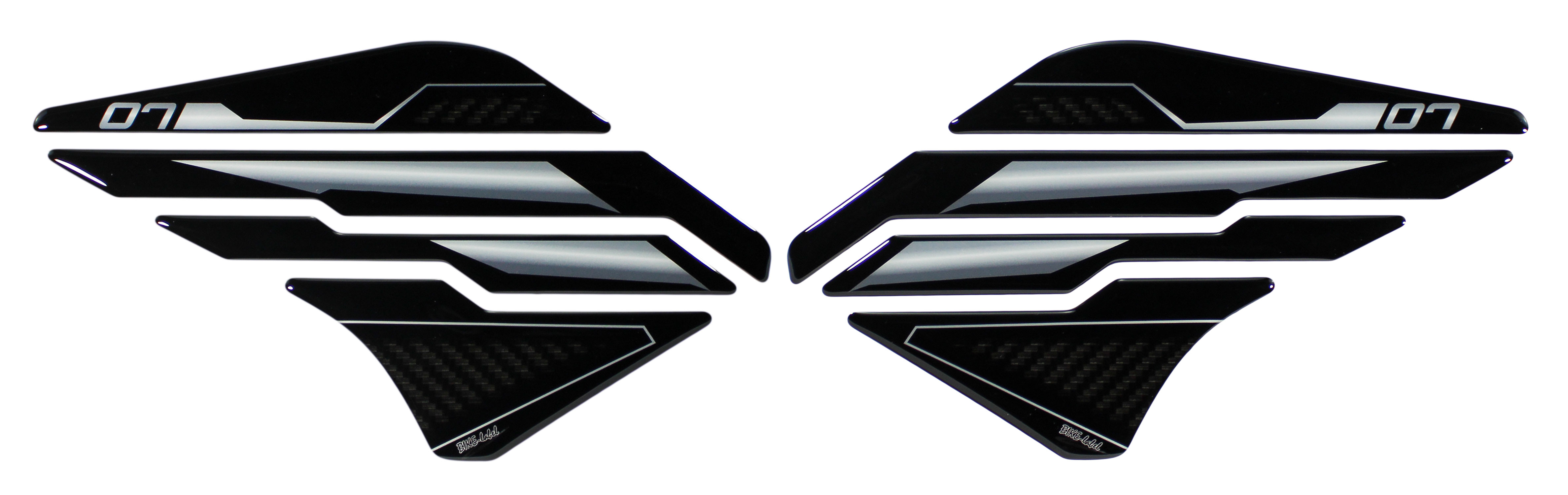 Kneepad Schutz kompatibel mit Yamaha MT-07 in Carbon Optik ab BJ 2022 Kneepad Schutz kompatibel mit Yamaha MT-07 in Carbon Optik ab BJ 2022