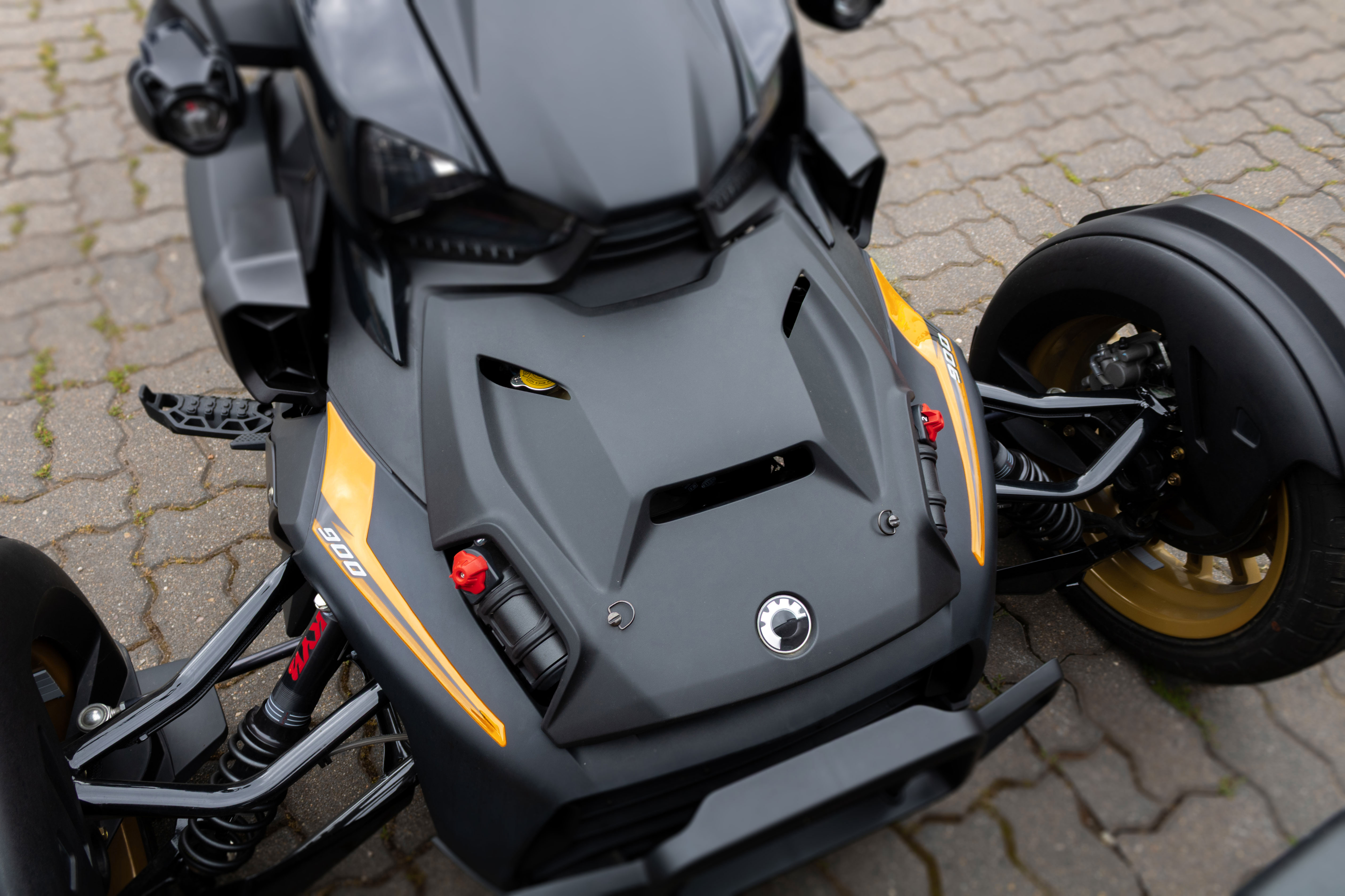 Front Dekor Kit Gelb passend für can-am Ryker Aufkleber