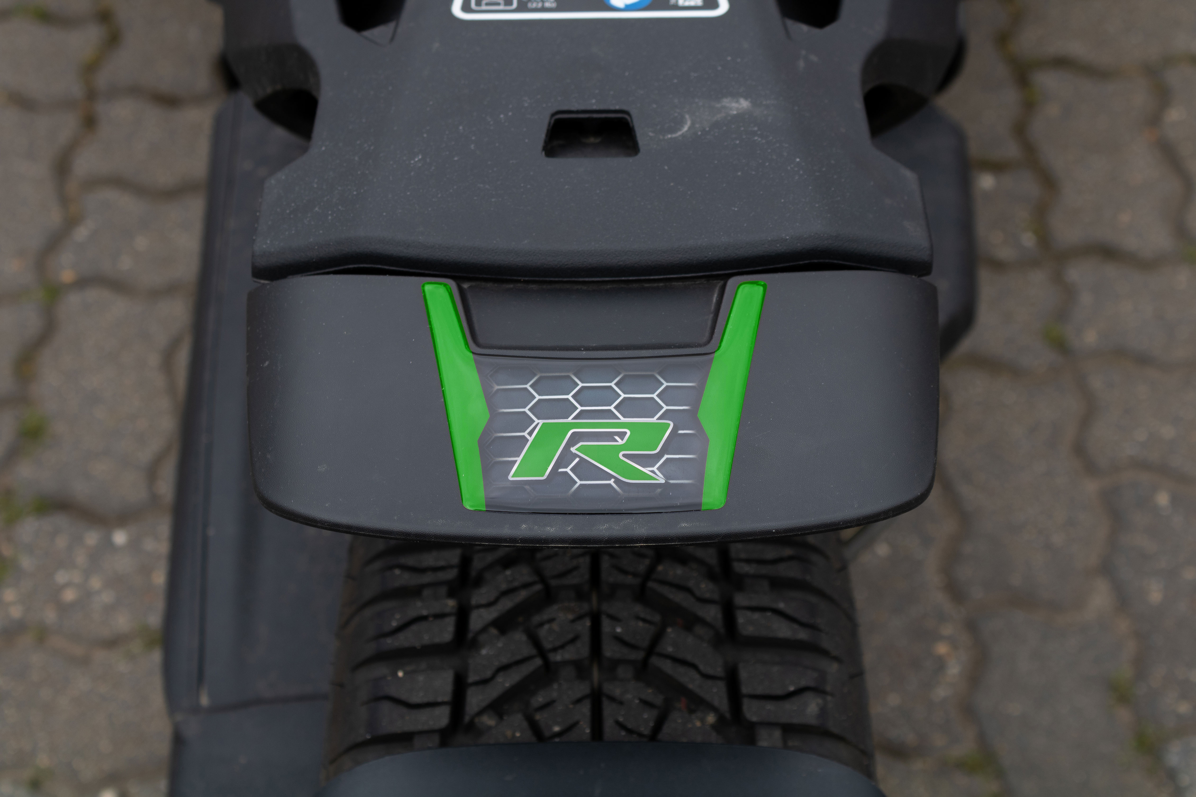 Dekor Kit passend für can-am Ryker Rally-Kotflügel Wabe Grün