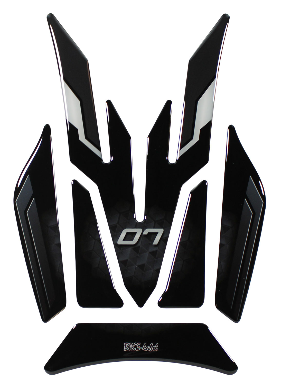 Motorrad Tankpad Lackschutz kompatibel mit Yamaha MT-07 Tech Black - ab BJ 2022 Motorrad Tankpad Lackschutz kompatibel mit Yamaha MT-07 Tech Black - ab BJ 2022