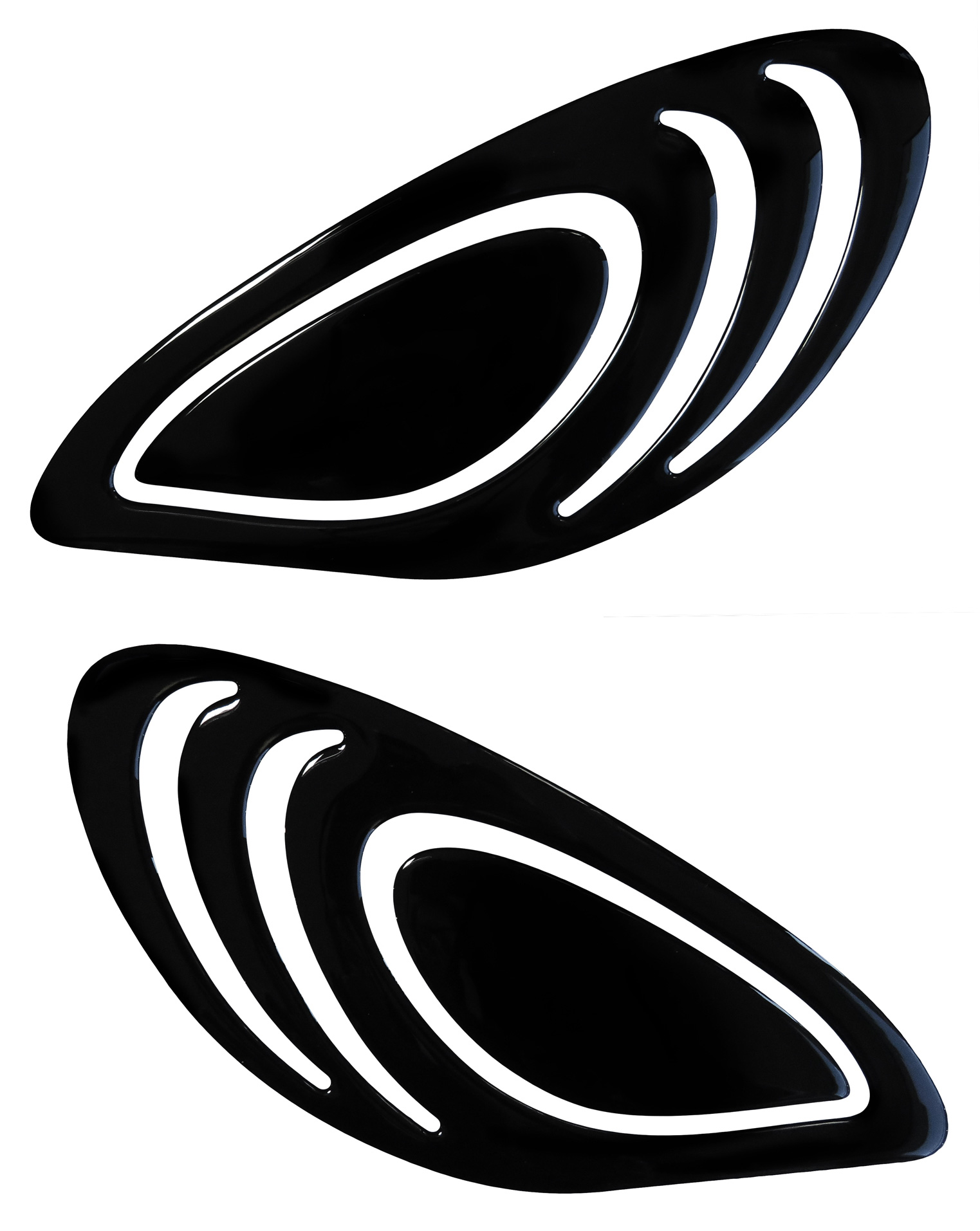 Kneepad Aufkleber Motorrad Schwarz Black kompatibel mit Yamaha XSR 900 Kneepad Aufkleber Motorrad Schwarz Black kompatibel mit Yamaha XSR 900