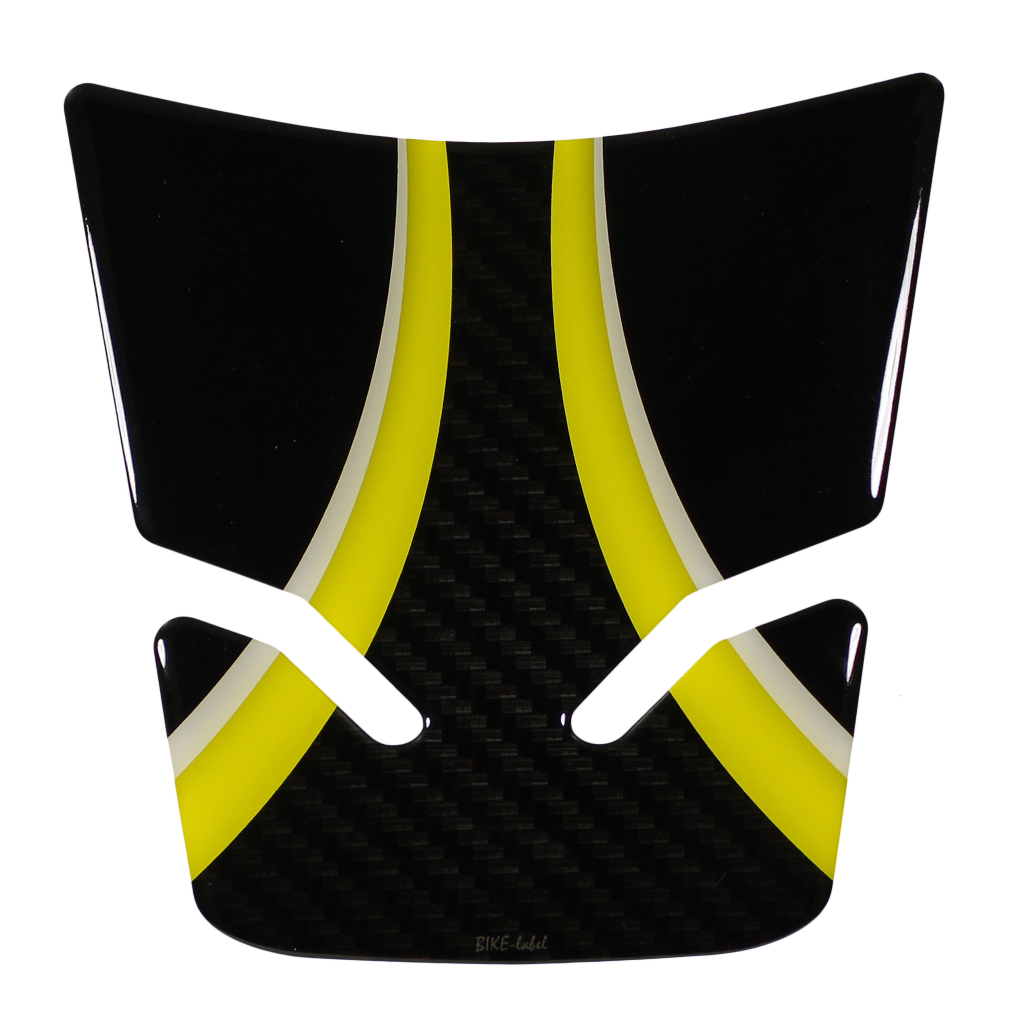 Tankpad Motorrad Aufkleber Gel kompatibel für Honda CB750 Hornet Carbon Gelb Tankpad Motorrad Aufkleber Gel kompatibel für Honda CB750 Hornet Carbon Gelb
