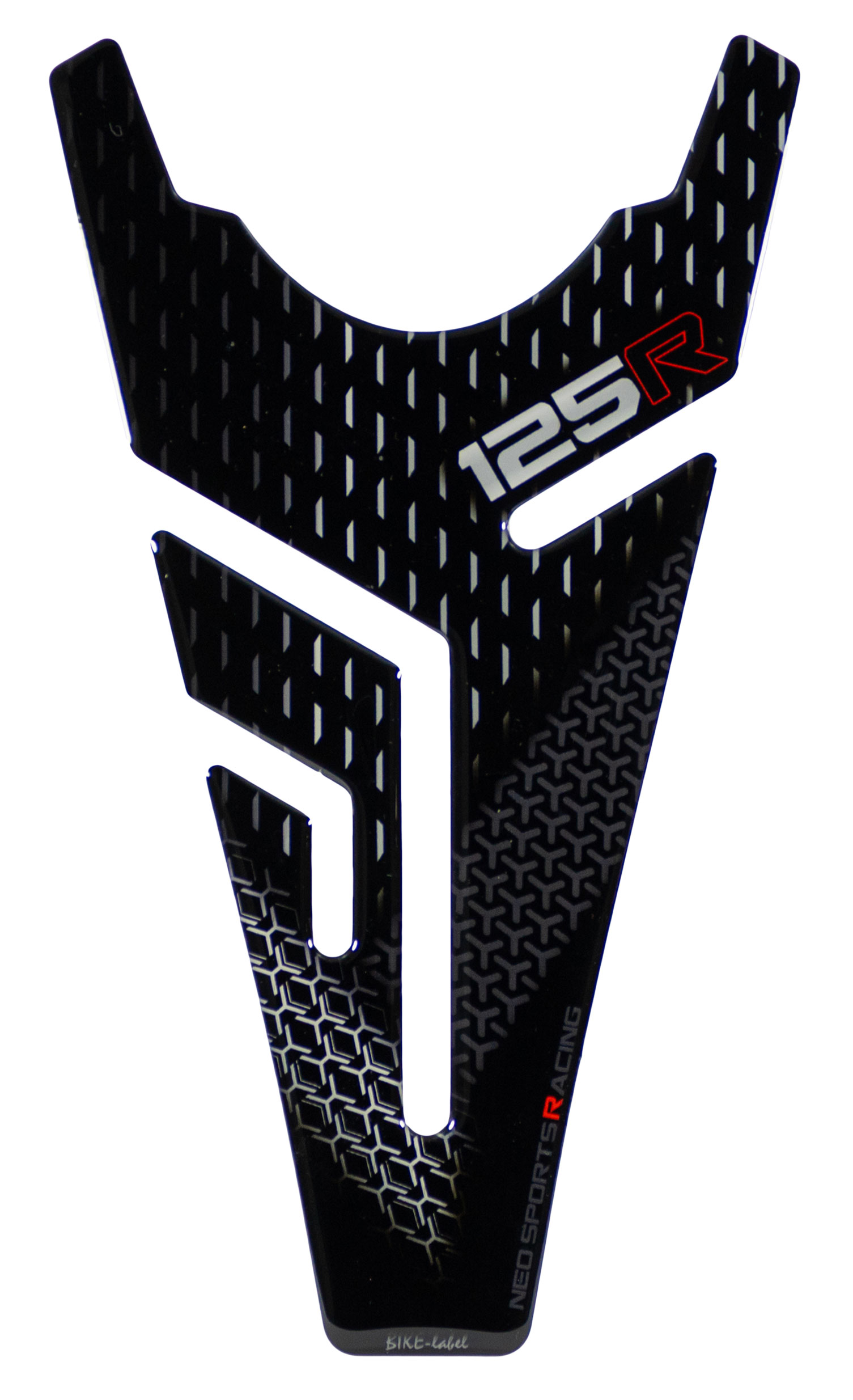 Tankpad 3D Protector Motorradtank Gel Aufkleber grau kompatibel für Honda CB125R Tankpad 3D Protector Motorradtank Gel Aufkleber grau kompatibel für Honda CB125R