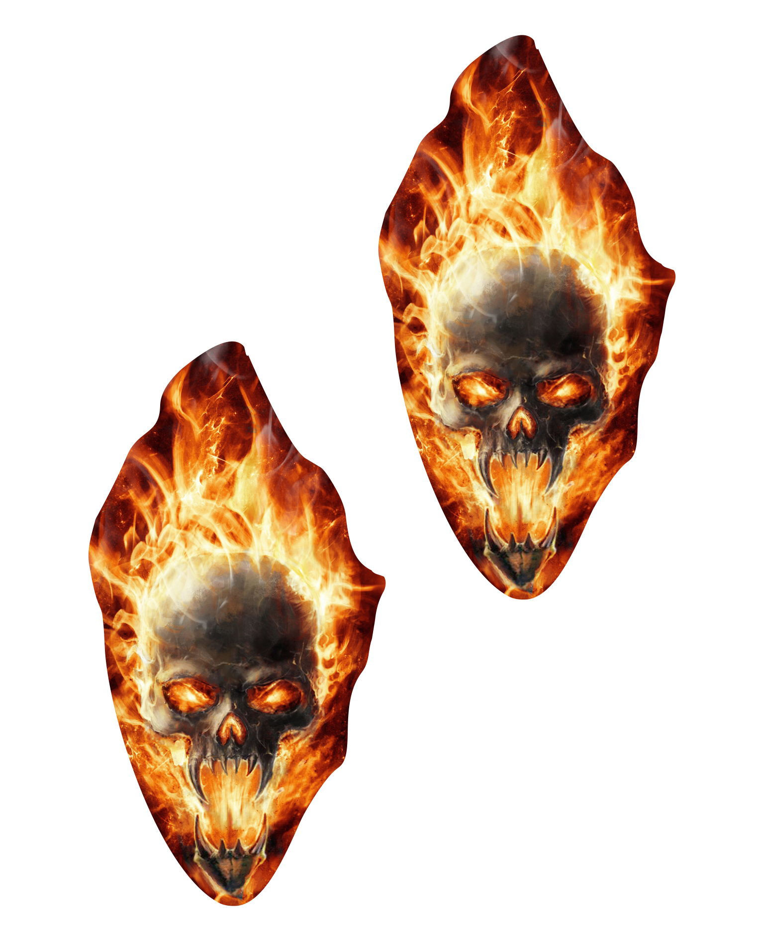 Vinyl Flame Spirit Aufkleber Dekosticker 2Stück Auro Laptop Handy Tuning Fahrrad Vinyl Flame Spirit Aufkleber Dekosticker 2Stück Auro Laptop Handy Tuning Fahrrad