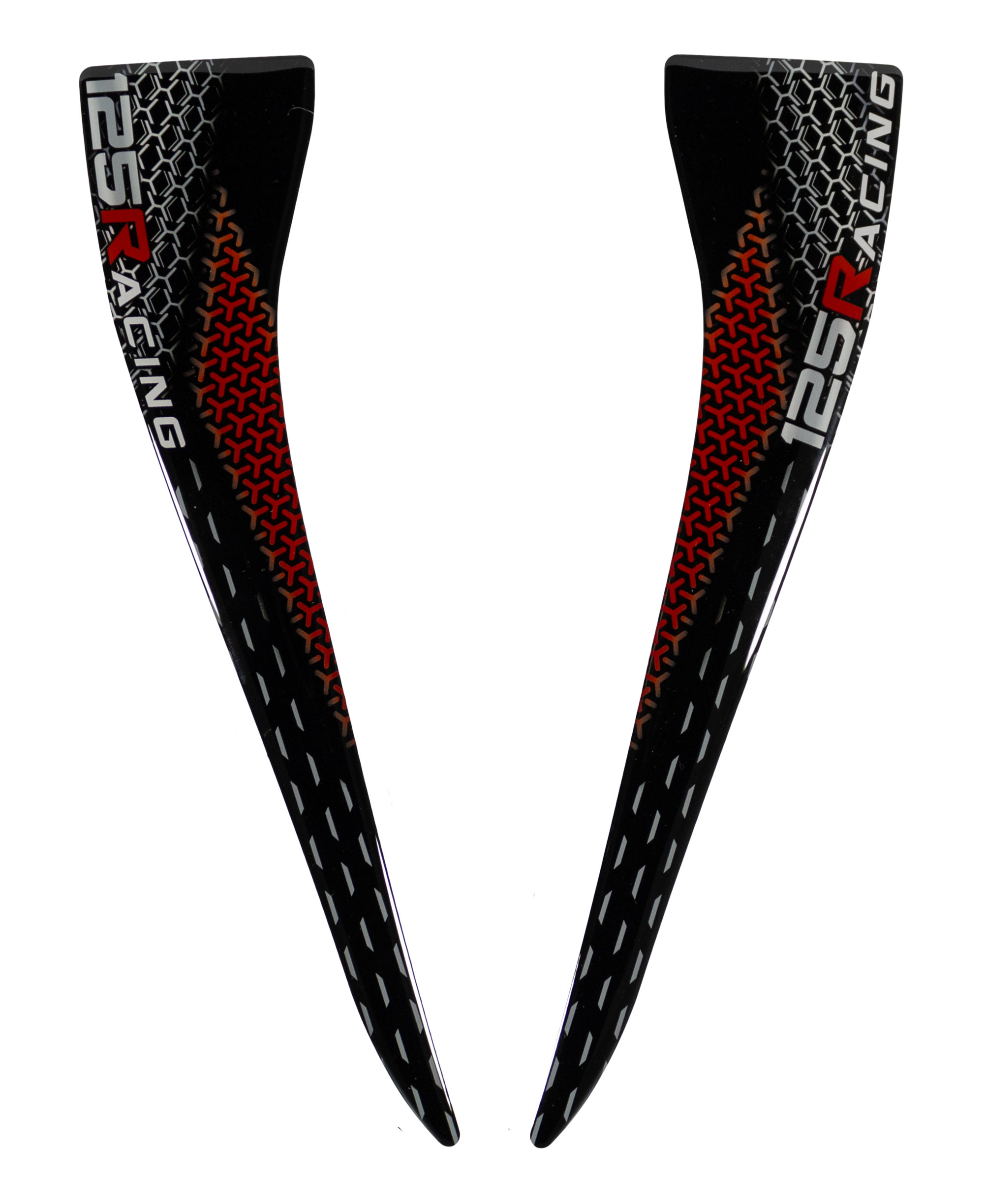 Dekorpads 3D Grafik-Kit Motorradaufkleber Sozius kompatibel für Honda CB125R Dekorpads 3D Grafik-Kit Motorradaufkleber Sozius kompatibel für Honda CB125R