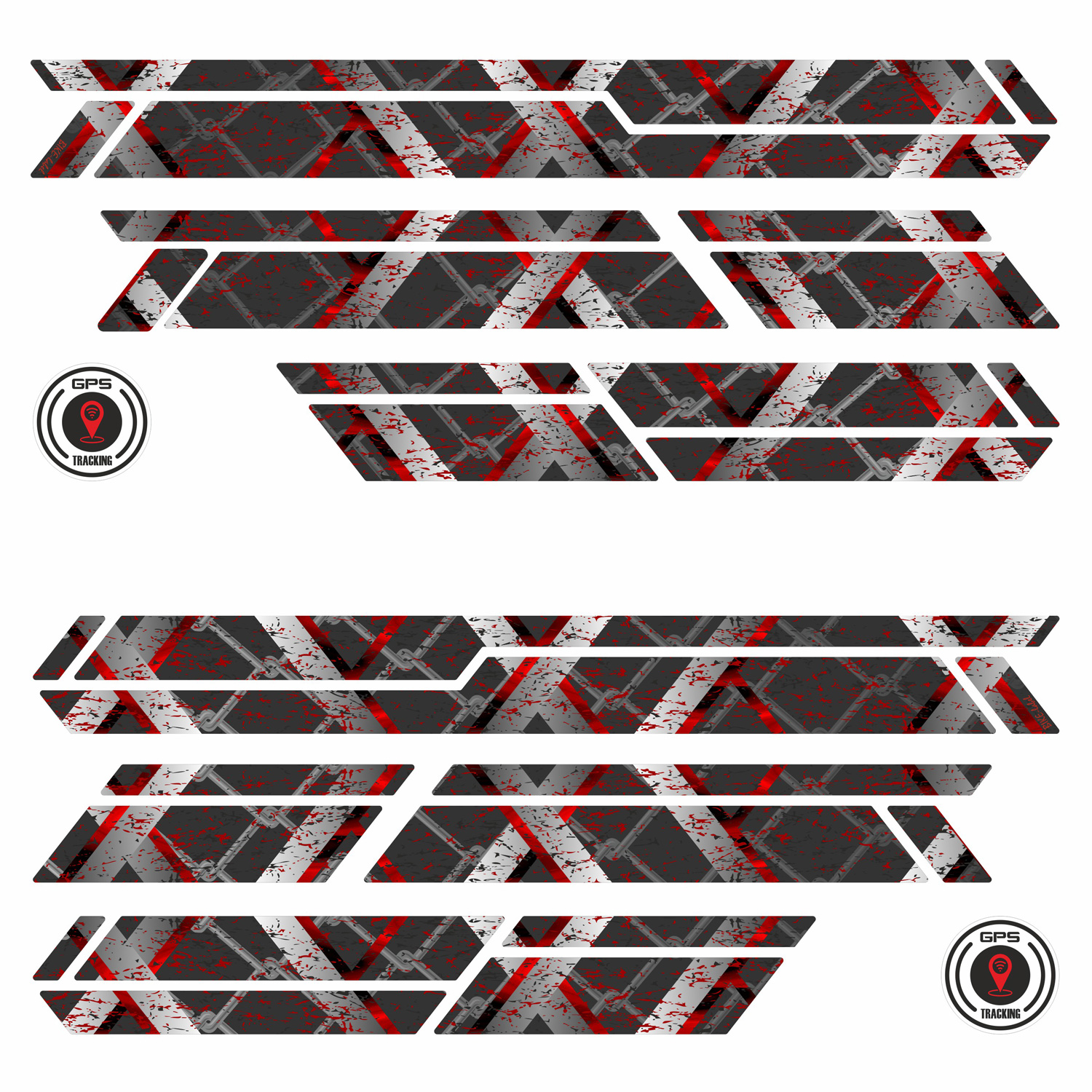 Fahrrad Aufkleber Rahmenschutz 12-teilig XL blood splatter Grafik Kit Fahrrad Aufkleber Rahmenschutz 12-teilig XL blood splatter Grafik Kit