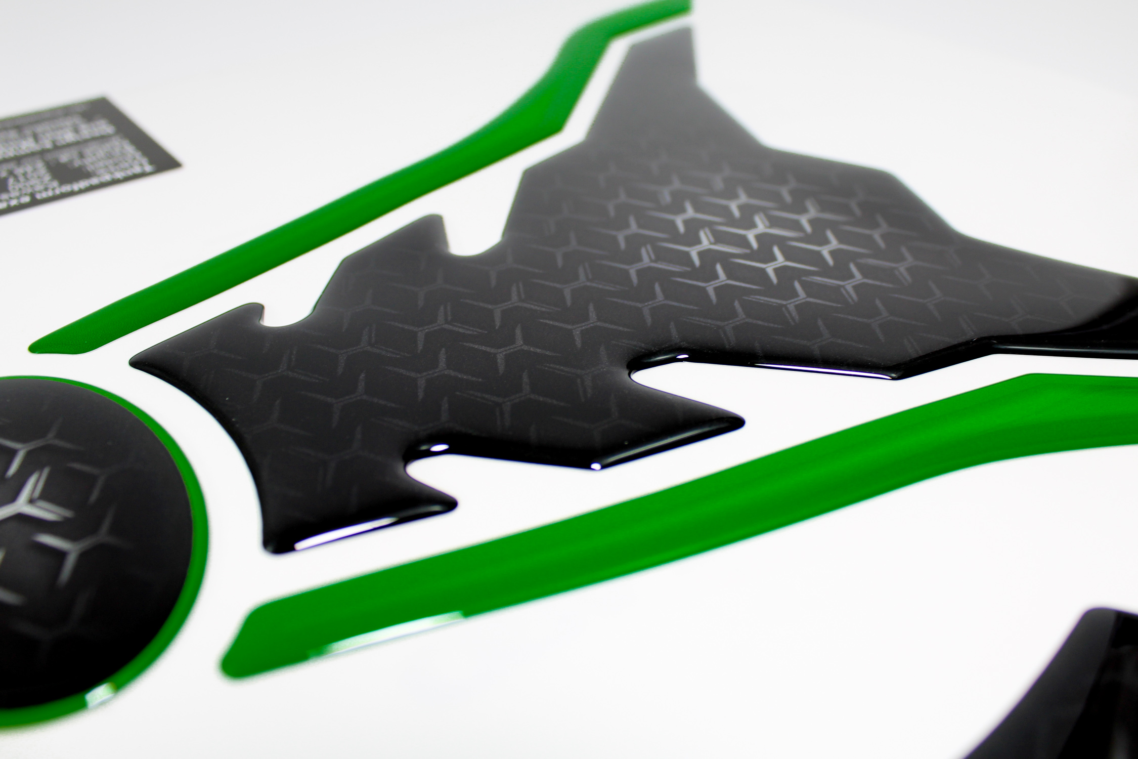 Tankpad Für Kawasaki Ninja 125 - Tankschutz Aufkleber In Grün | Lackschutz Vor Kratzern