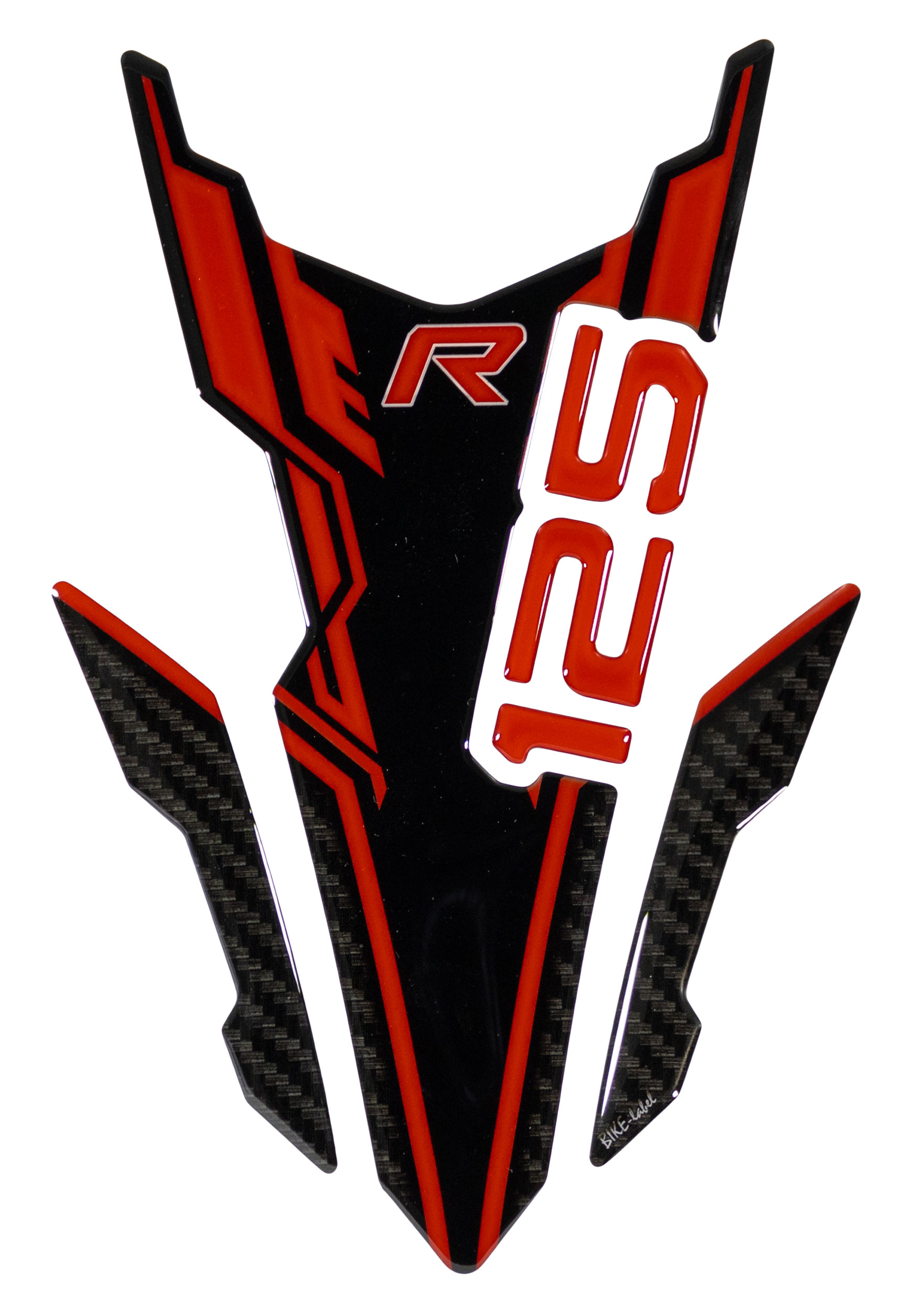 Tankpad 3D Motorradaufkleber Lackschutz rot kompatibel für Motorrad Honda CB125R Tankpad 3D Motorradaufkleber Lackschutz rot kompatibel für Motorrad Honda CB125R