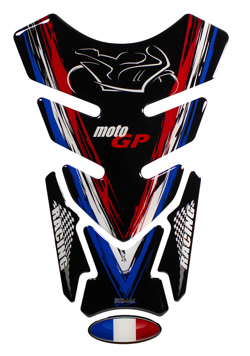 Motorrad Tankpad 3D Gel – Lackschutz Aufkleber Frankreich Motorrad Tankpad 3D Gel – Lackschutz Aufkleber Frankreich
