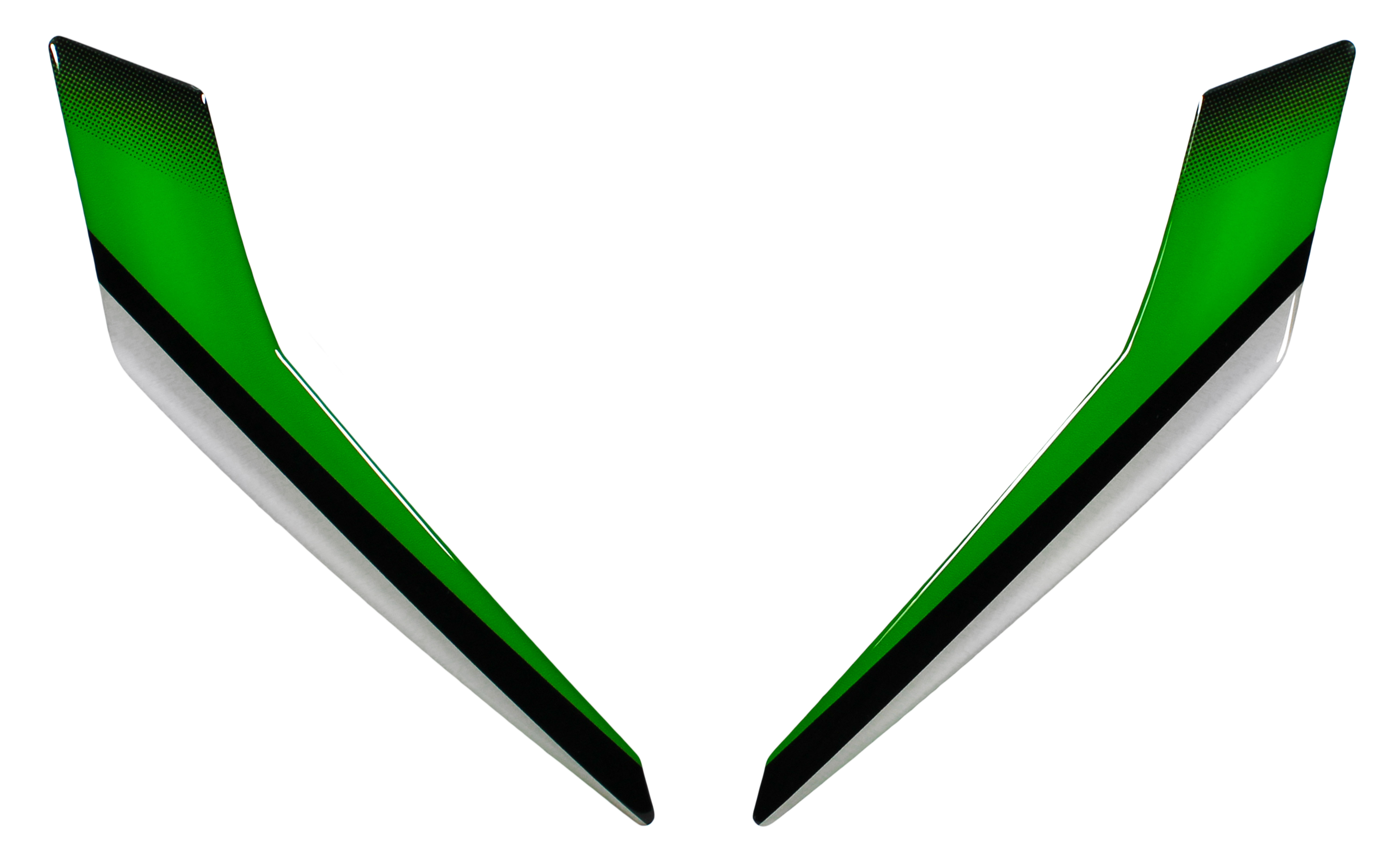 Aufkleber Deko Scheinwerfermaske kompatibel für Kawasaki Z125 Grafik Kit Grün Aufkleber Deko Scheinwerfermaske kompatibel für Kawasaki Z125 Grafik Kit Grün