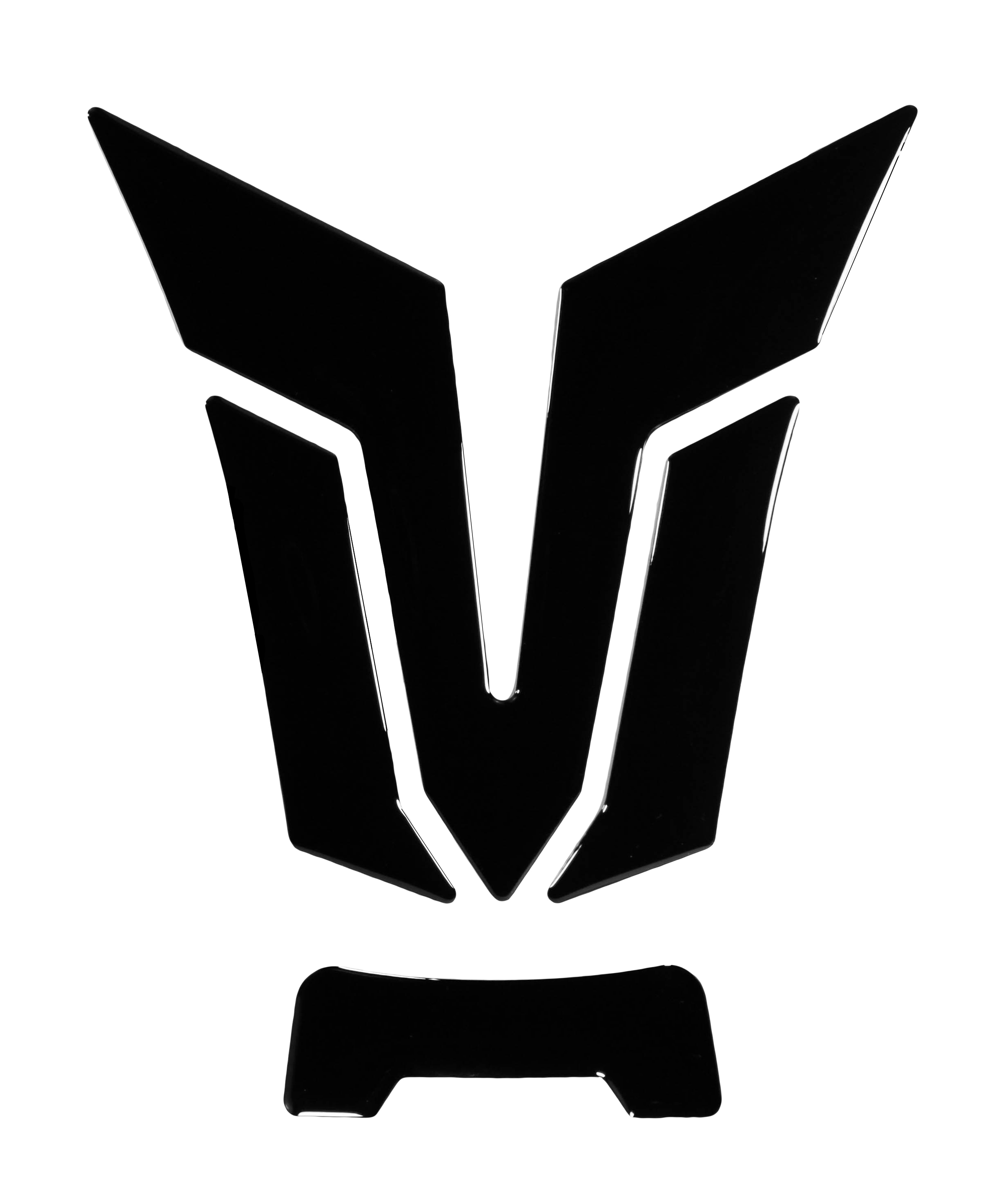 Tankpad Motorrad Aufkleber 3D kompatibel mit Yamaha MT-03 Uni schwarz ab BJ 2022 Tankpad Motorrad Aufkleber 3D kompatibel mit Yamaha MT-03 Uni schwarz ab BJ 2022