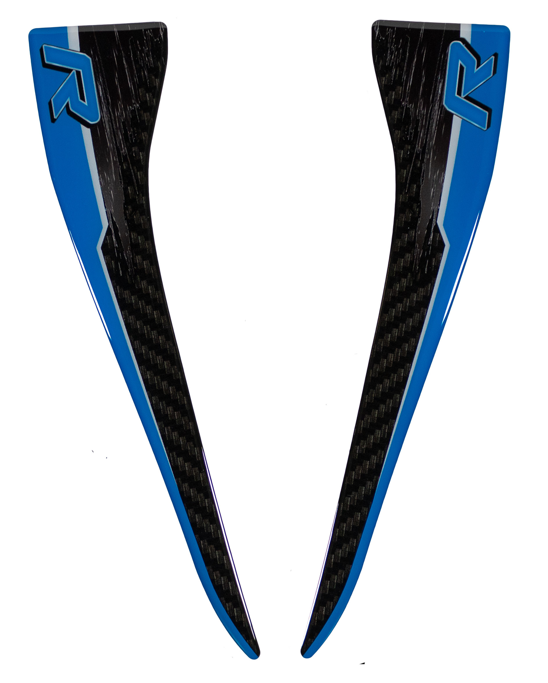 Grafik-Kit Motorrad Decor Aufkleber Carbondruck blau kompatibel für Honda CB125R Grafik-Kit Motorrad Decor Aufkleber Carbondruck blau kompatibel für Honda CB125R