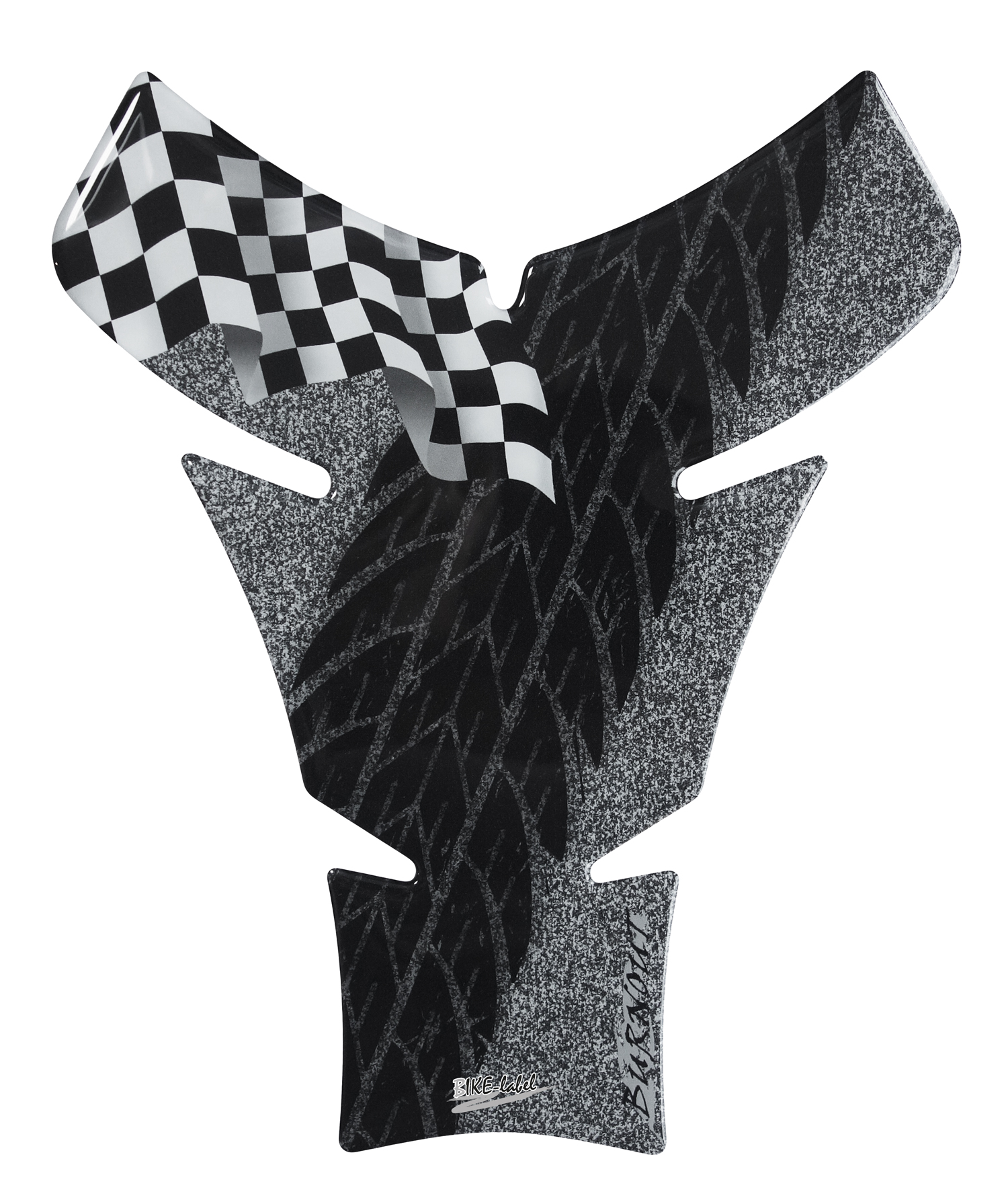 Tankpad 3D Motorrad Aufkleber Racing Flag Kratzschutz Tankschutz