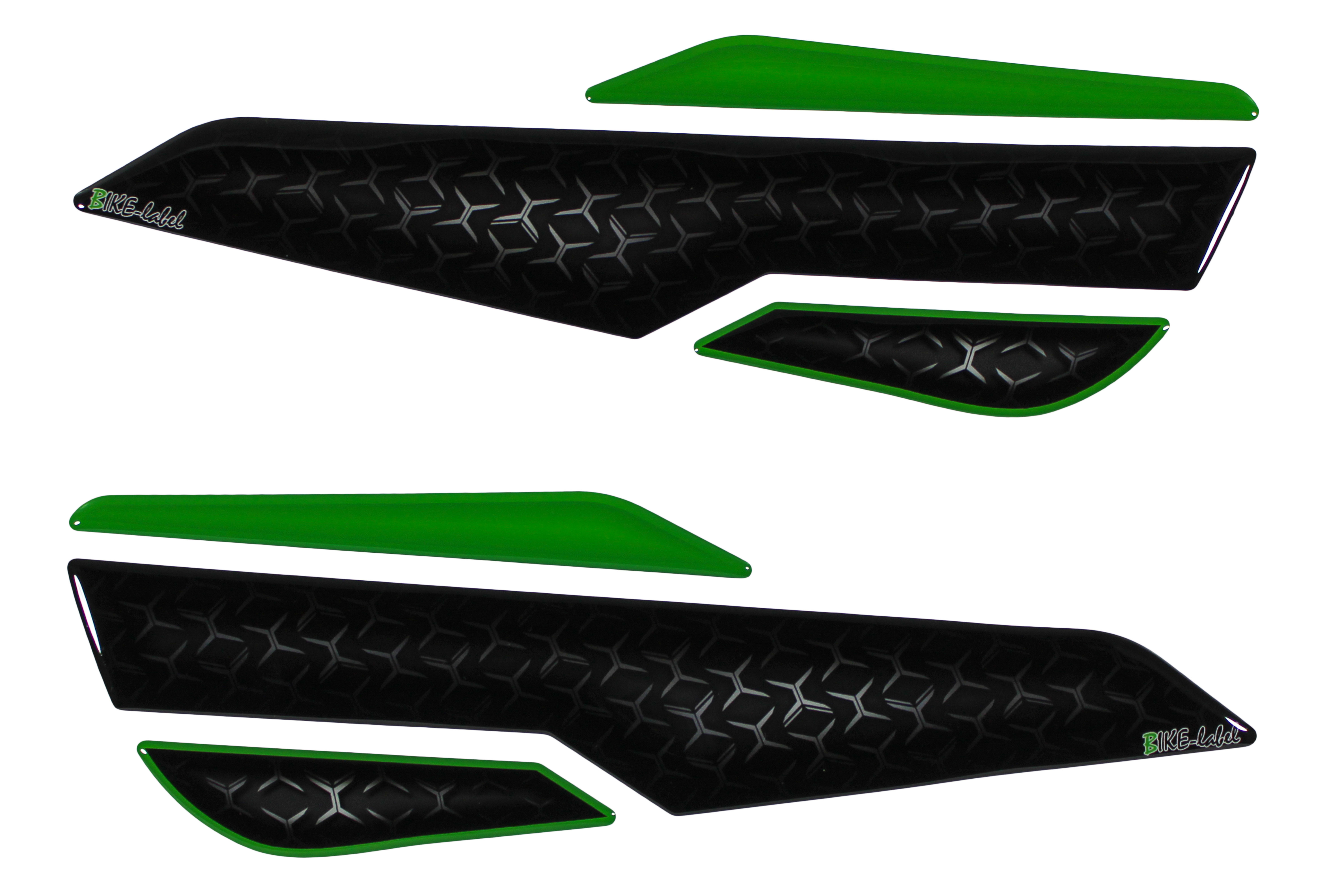 Seitentankpad Gel Aufkleber 3D Grün Motorrad Schutz kompatibel für Kawasaki Z900 Seitentankpad Gel Aufkleber 3D Grün Motorrad Schutz kompatibel für Kawasaki Z900