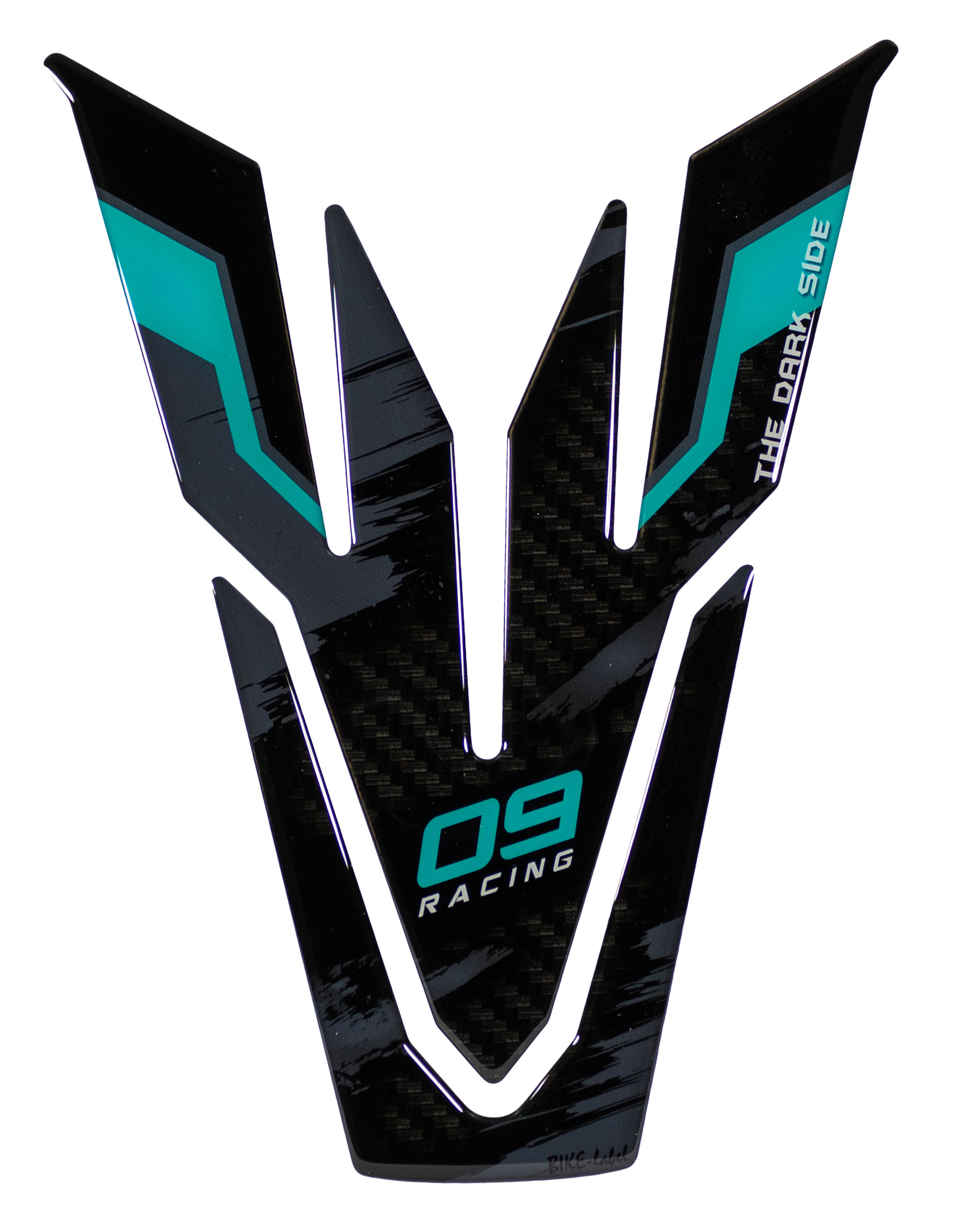 Tankpad Lackschutz Grau Cyan kompatibel mit Yamaha MT-09 Midnight Cyan - MY 2024 Tankpad Lackschutz Grau Cyan kompatibel mit Yamaha MT-09 Midnight Cyan - MY 2024