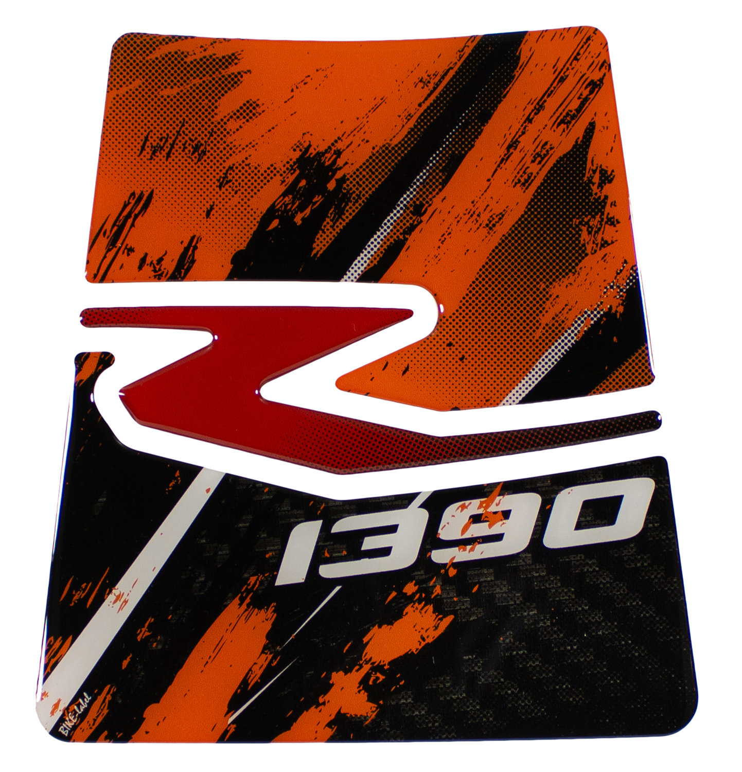 Tankpad Lackschutz Carbon Splatter kompatibel für KTM 1390 Super Duke R