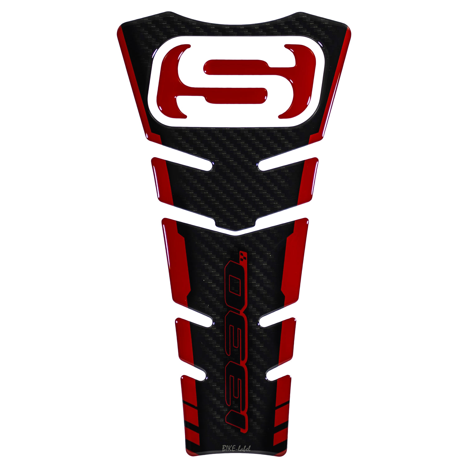 Carbon Optik S Tankprotektor Tankpad kompatibel mit can-am Spyder F3