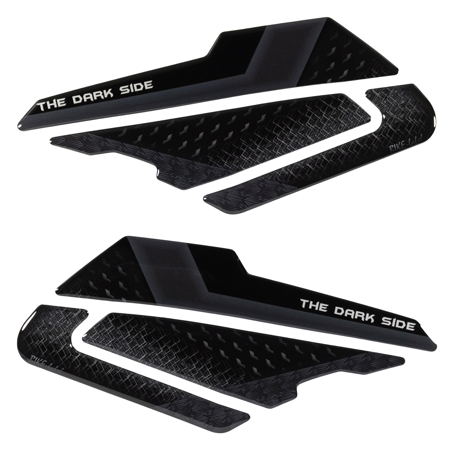 Kneepads Tankschutz Aufkleber kompatibel mit Yamaha MT-125 Tech Black Kneepads Tankschutz Aufkleber kompatibel mit Yamaha MT-125 Tech Black