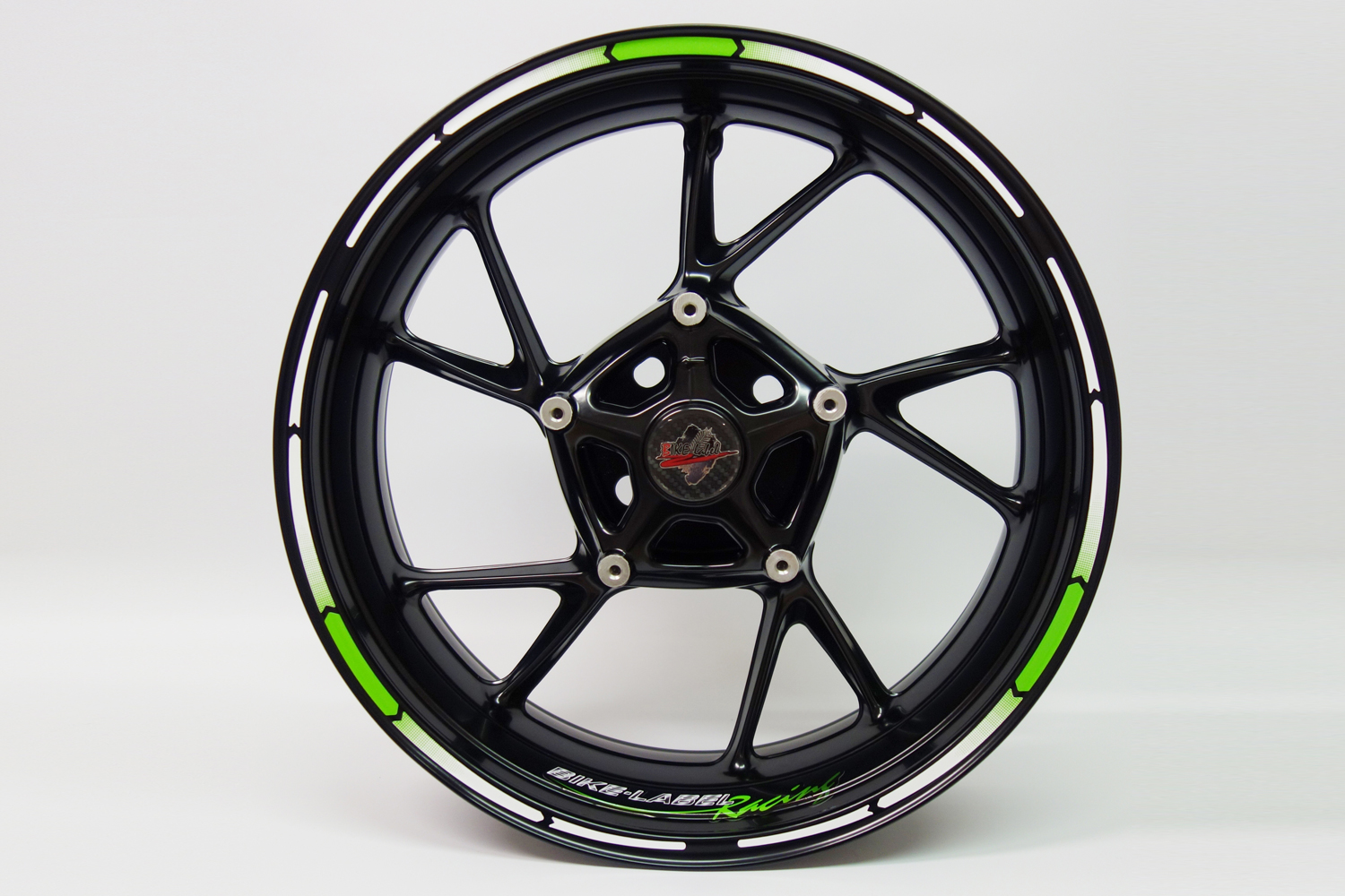 Felgenrand Aufkleber Komplett Set 16 17 18 Zoll Grün Weiß Auto Motorrad Felgenrand Aufkleber Komplett Set 16 17 18 Zoll Grün Weiß Auto Motorrad