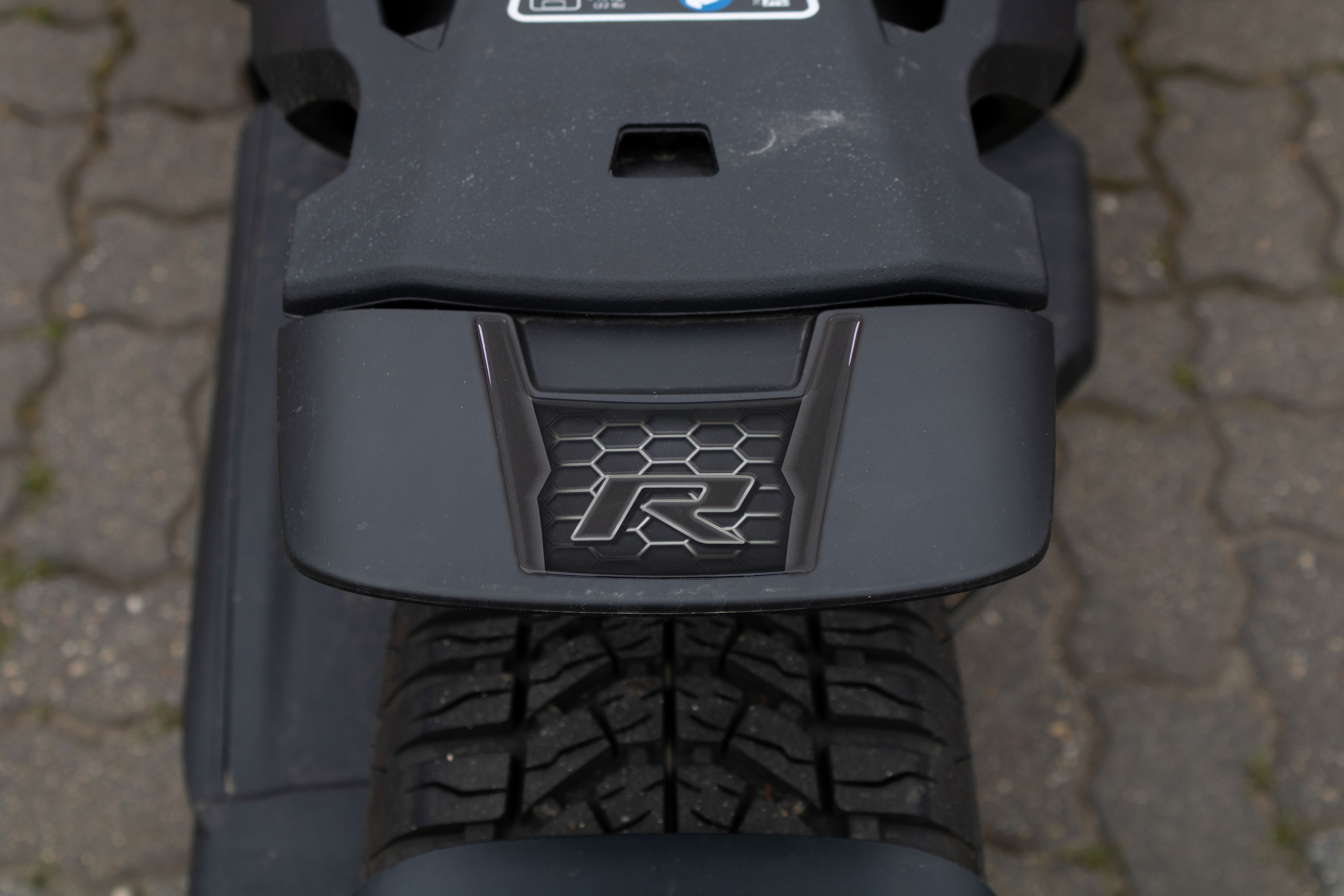 Dekor Kit passend für can-am Ryker Rally-Kotflügel Wabe Grau