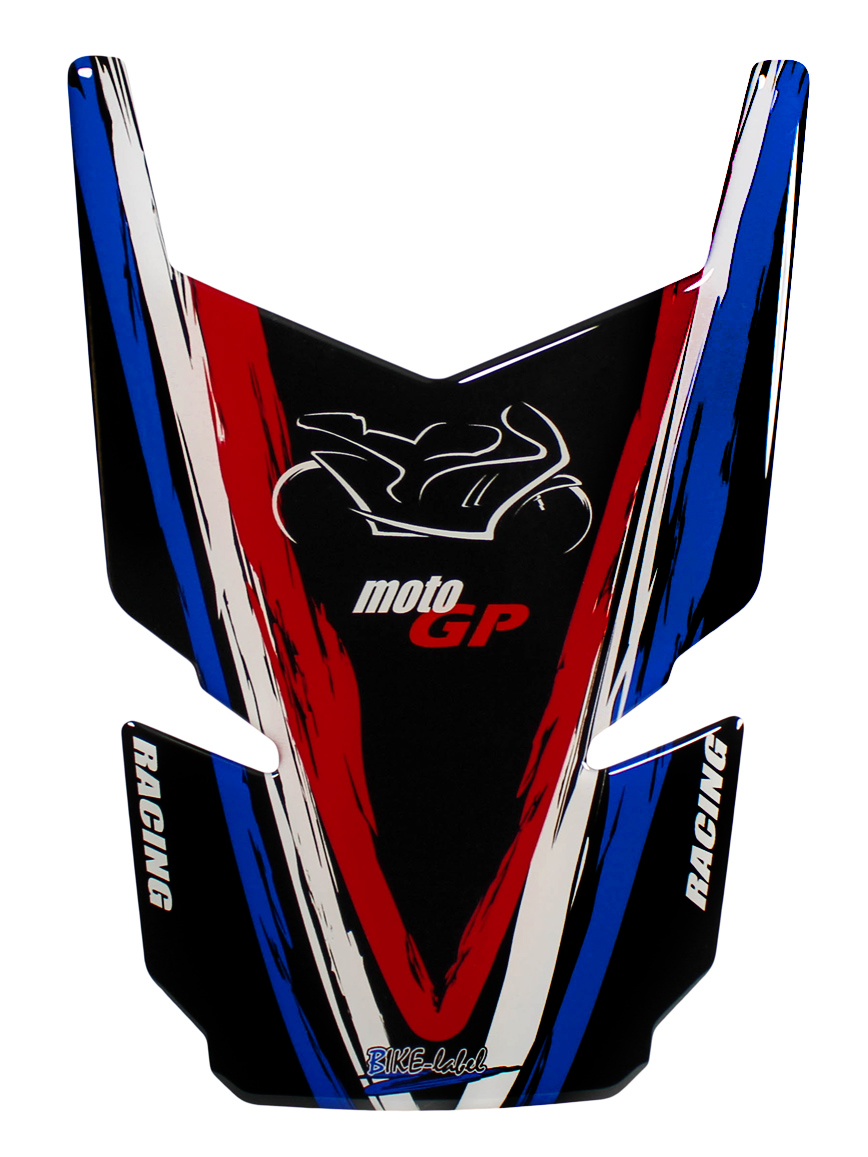Motorrad Tankpad 3D Gel – Lackschutz Aufkleber Frankreich