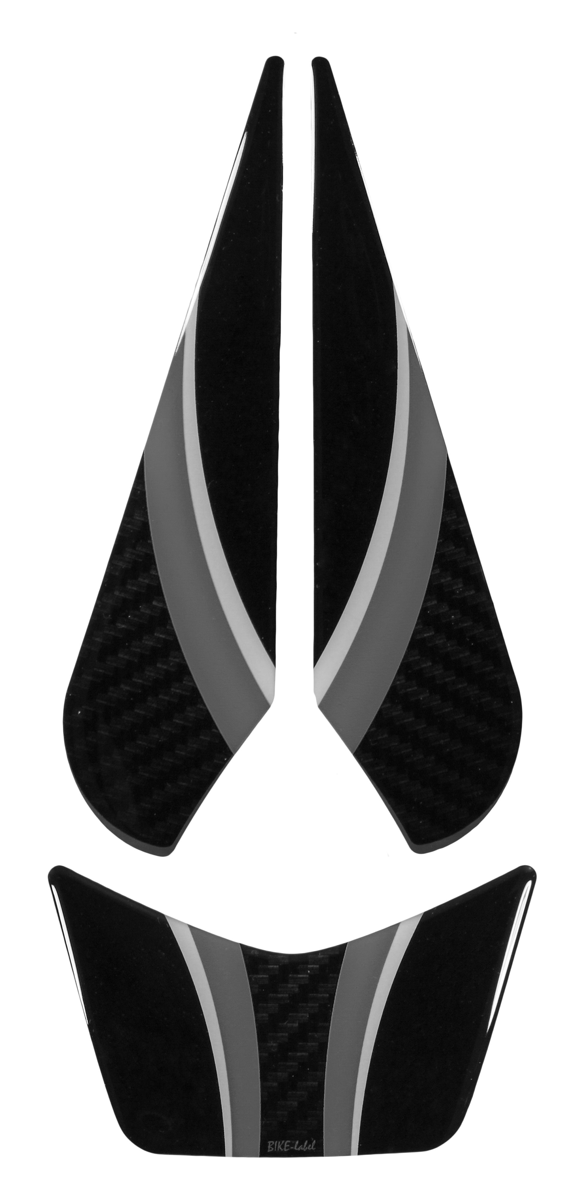 Rücklichtabdeckung 3D Dekopads Frontmaske kompatibel mit Honda CB750 Hornet Grau Rücklichtabdeckung 3D Dekopads Frontmaske kompatibel mit Honda CB750 Hornet Grau