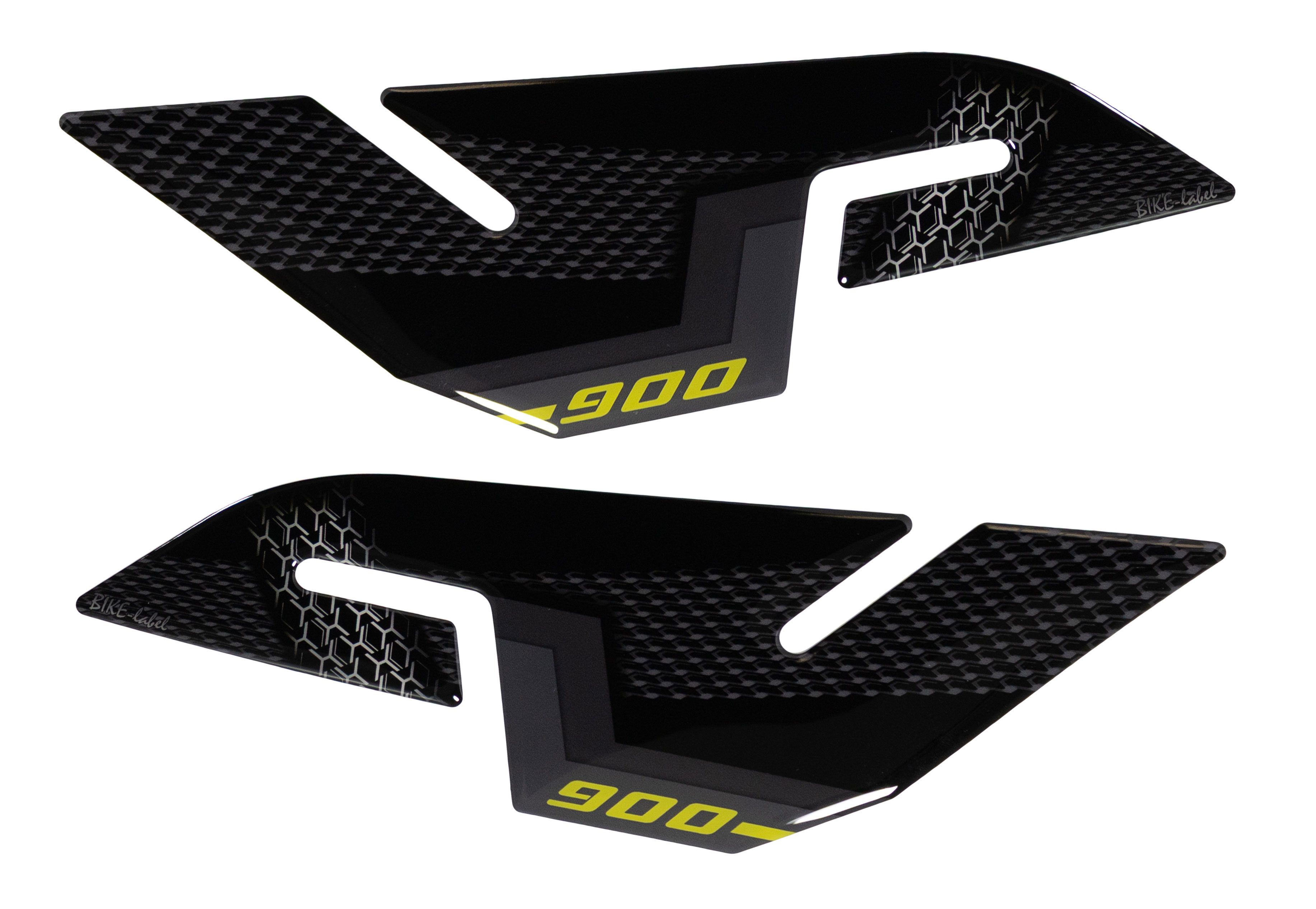 3D Tankpad Lackschutz Knee-Pads gelb kompatibel für BMW F 900 R blau metallic 3D Tankpad Lackschutz Knee-Pads gelb kompatibel für BMW F 900 R blau metallic