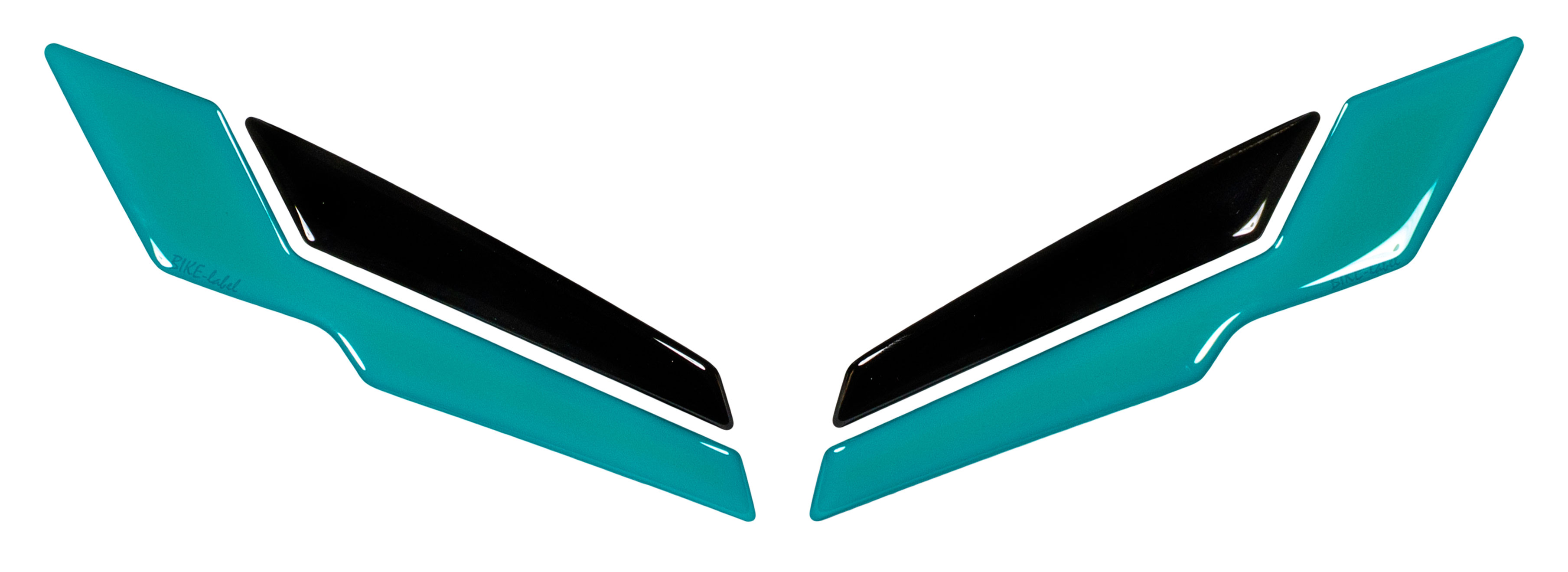 Aufkleber Dekor Frontmaske kompatibel mit Yamaha MT-09 (MY 2024) Midnight Cyan Aufkleber Dekor Frontmaske kompatibel mit Yamaha MT-09 (MY 2024) Midnight Cyan