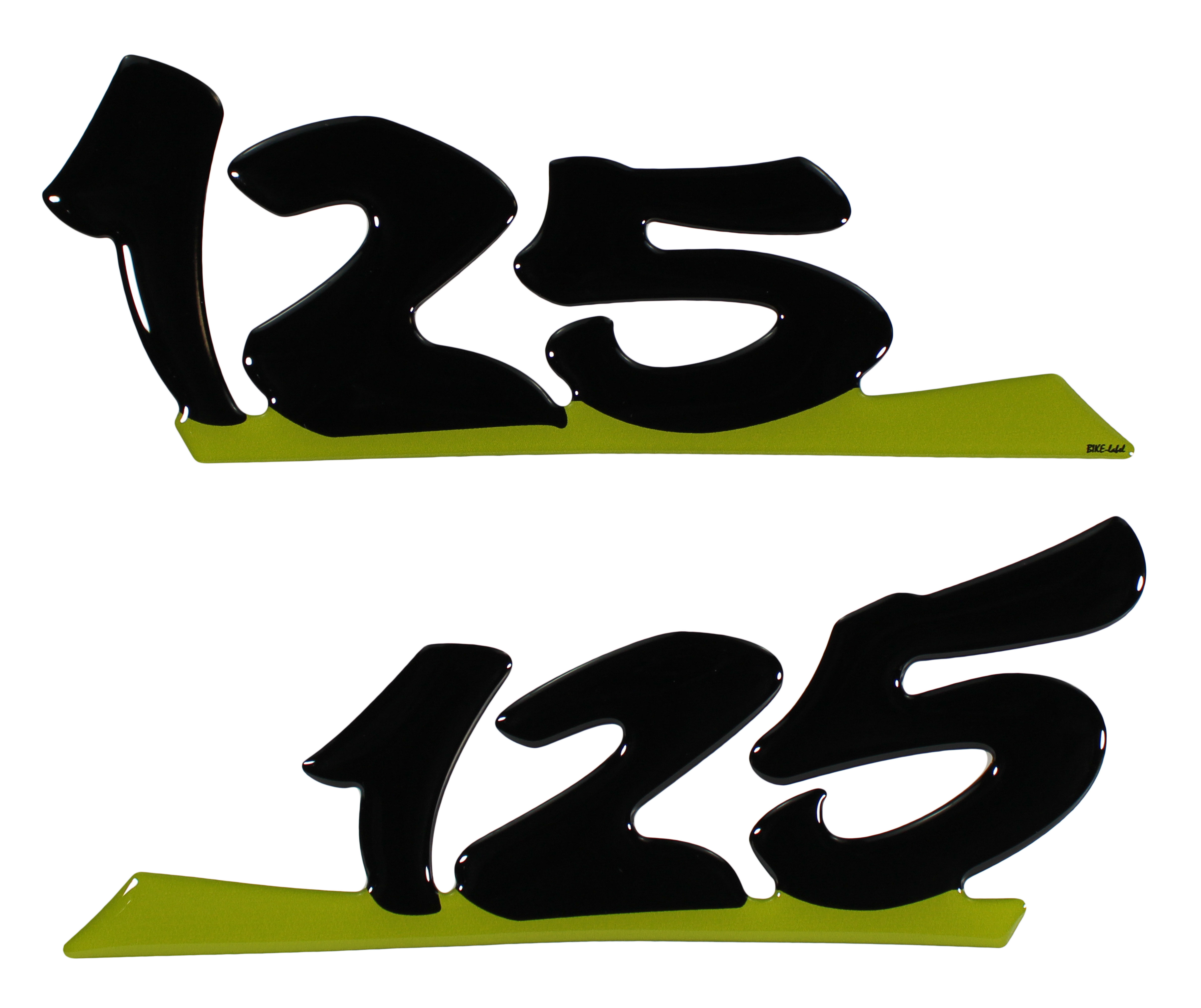 Protector Sticker Roller Schriftzug 125 Racing Green kompatibel mit Vespa GTS Protector Sticker Roller Schriftzug 125 Racing Green kompatibel mit Vespa GTS