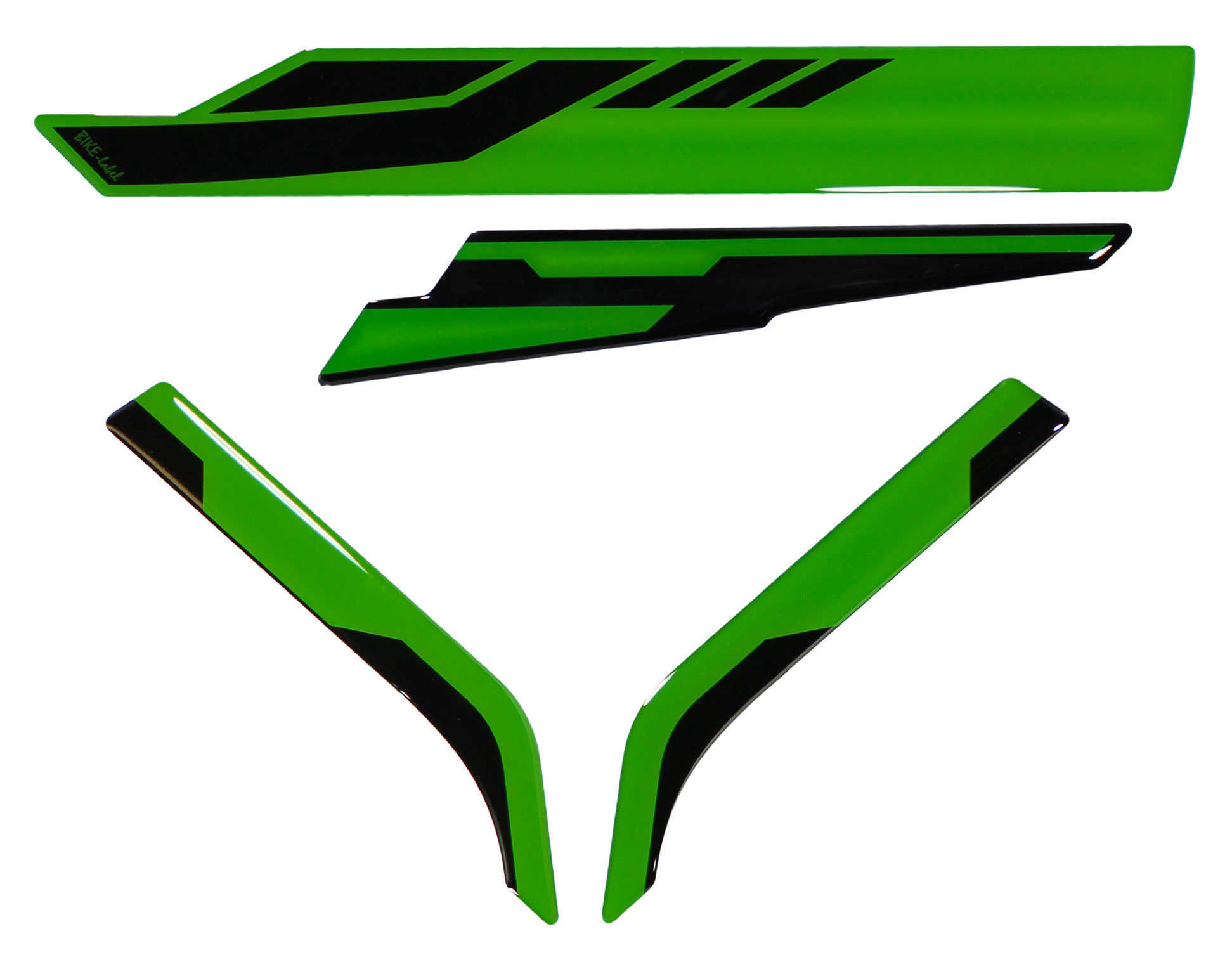 Kettenschutz Kennzeichen Aufkleber Grafik Kit kompatibel für Kawasaki Z650 grün Kettenschutz Kennzeichen Aufkleber Grafik Kit kompatibel für Kawasaki Z650 grün