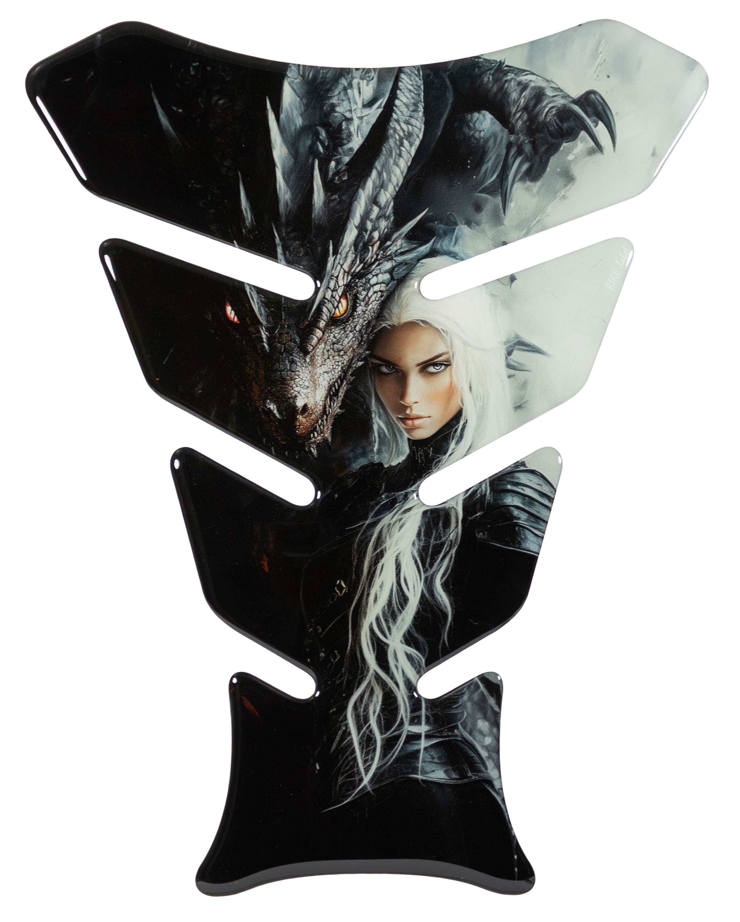 Drachenkönigin Tankpad Motorrad Fantasy Drache mystisch episch Art 3D Gelsticker Drachenkönigin Tankpad Motorrad Fantasy Drache mystisch episch Art 3D Gelsticker