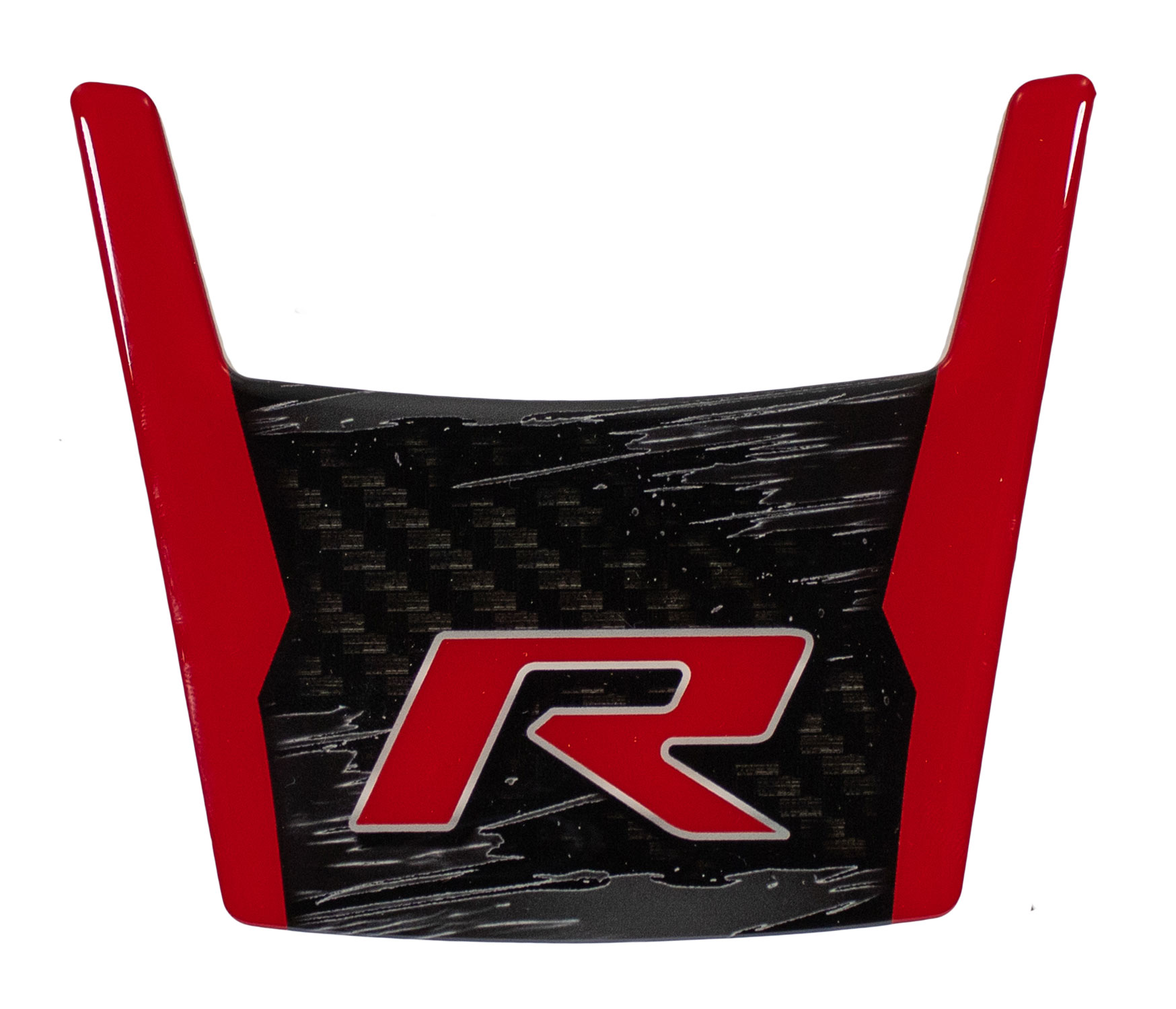 Rally-Kotflügel Dekor Sticker Carbon Rot passend für can-am Ryker