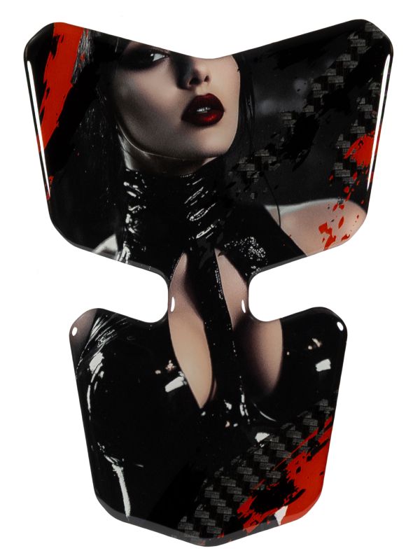 BIKE-label Tankpad Spider Predator – 3D Aufkleber, 17,2 X 22 Cm, Kratzfest, Für Motorrad